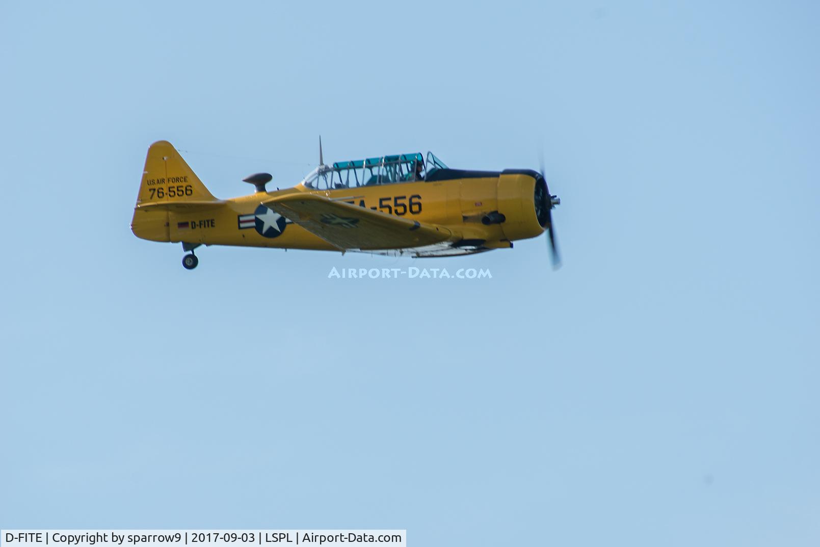 D-FITE, 1941 North American AT-6 Harvard II C/N 76-3556, Fluegerchilbi Langenthal-Bleienbach