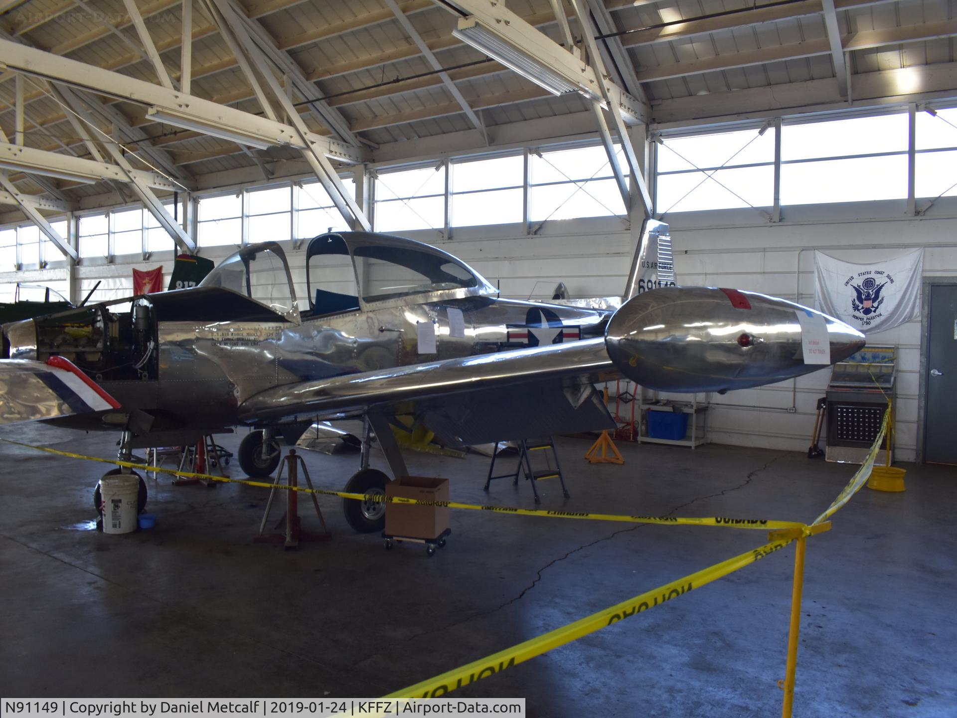 N91149, 1946 North American Navion C/N NAV-4-40, Seen at Falcon Field Municipal Airport