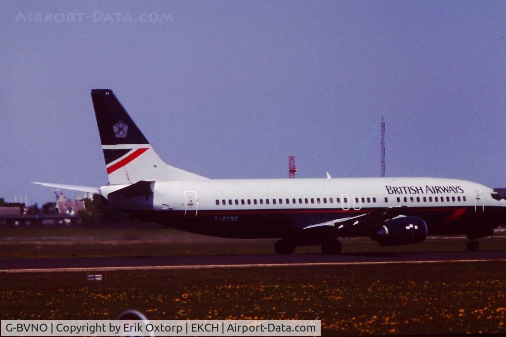 G-BVNO, 1989 Boeing 737-4S3 C/N 24167, G-BVNO take off rw 04R