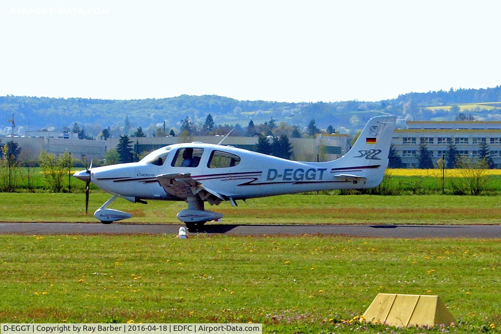 D-EGGT, Cirrus SR22  GTS C/N 0376, D-EGGT   Cirrus Design SR-22 [0376] Aschaffenburg-Grossostheim~D 18/04/2016