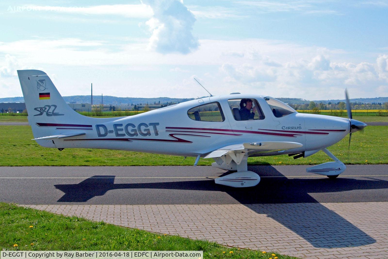 D-EGGT, Cirrus SR22  GTS C/N 0376, D-EGGT   Cirrus Design SR-22 [0376] Aschaffenburg-Grossostheim~D 18/04/2016