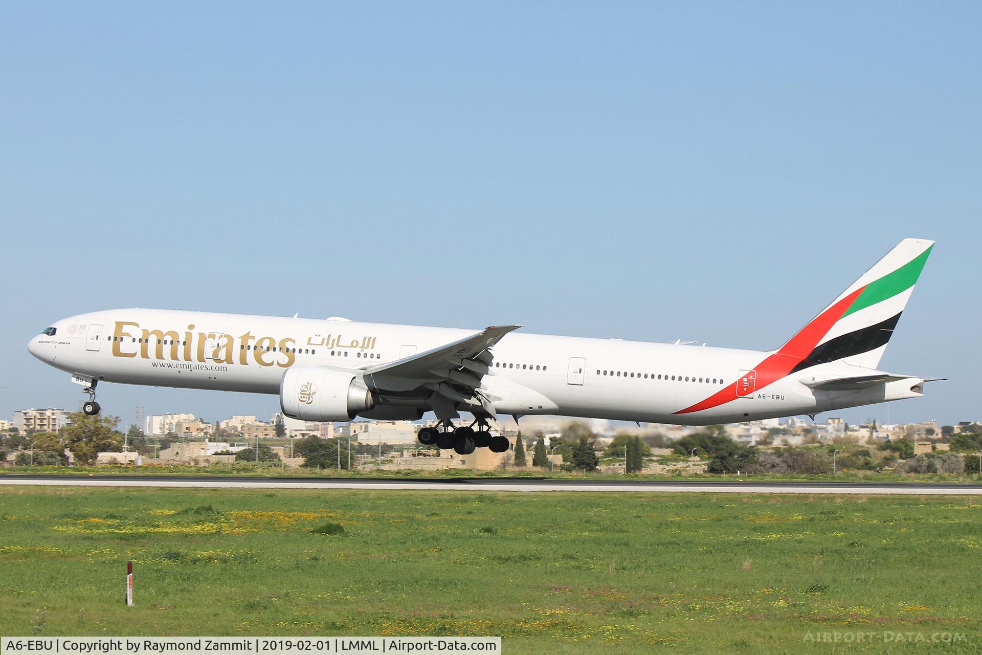 A6-EBU, 2006 Boeing 777-31H/ER C/N 34484, B777 A6-EBU Emirates Airlines
