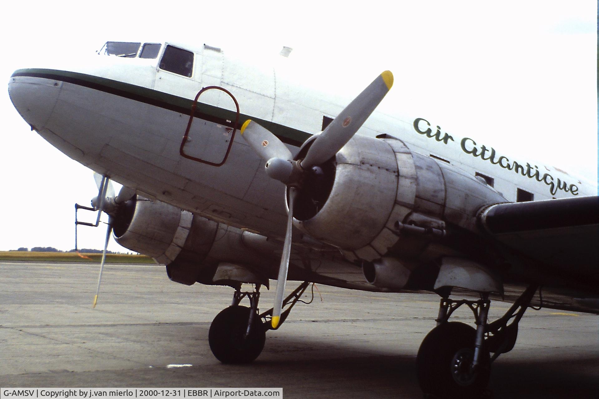 G-AMSV, 1944 Douglas DC-3A-467 (C-47B) C/N 16072, Brussels