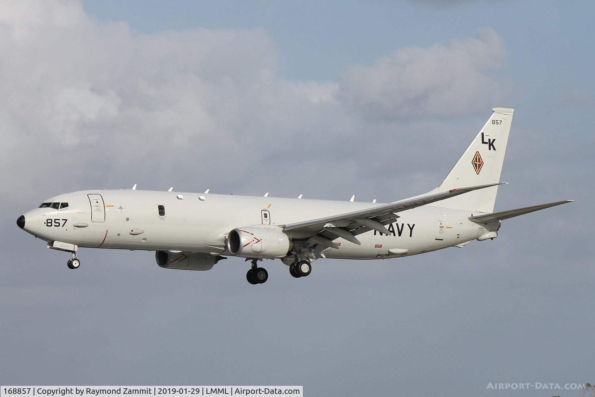 168857, 2016 Boeing P-8A Poseidon C/N 44149/5458, Boeing P-8A Poseidon 168857/857/LK United States Navy