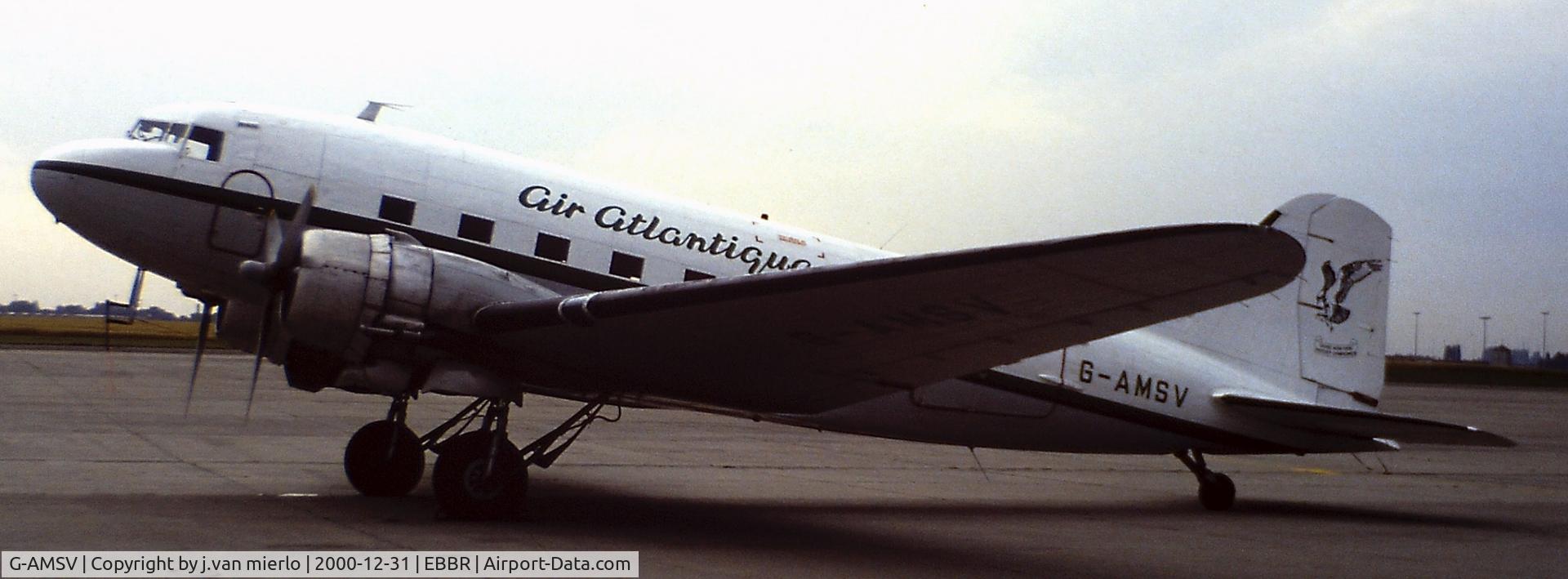 G-AMSV, 1944 Douglas DC-3A-467 (C-47B) C/N 16072, Brussels