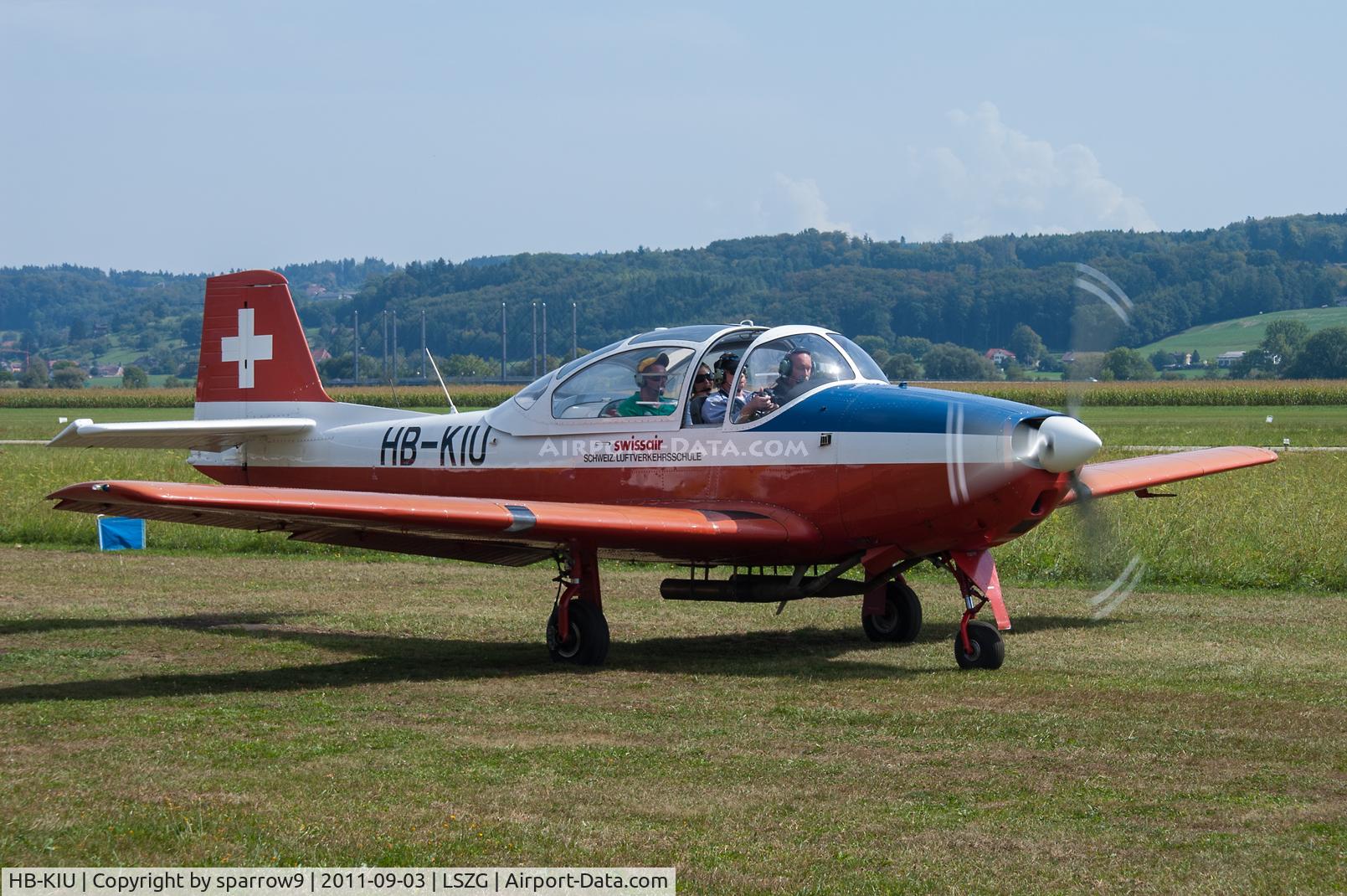 HB-KIU, 1960 Focke-Wulf FWP-149D C/N 175, At Grenchen