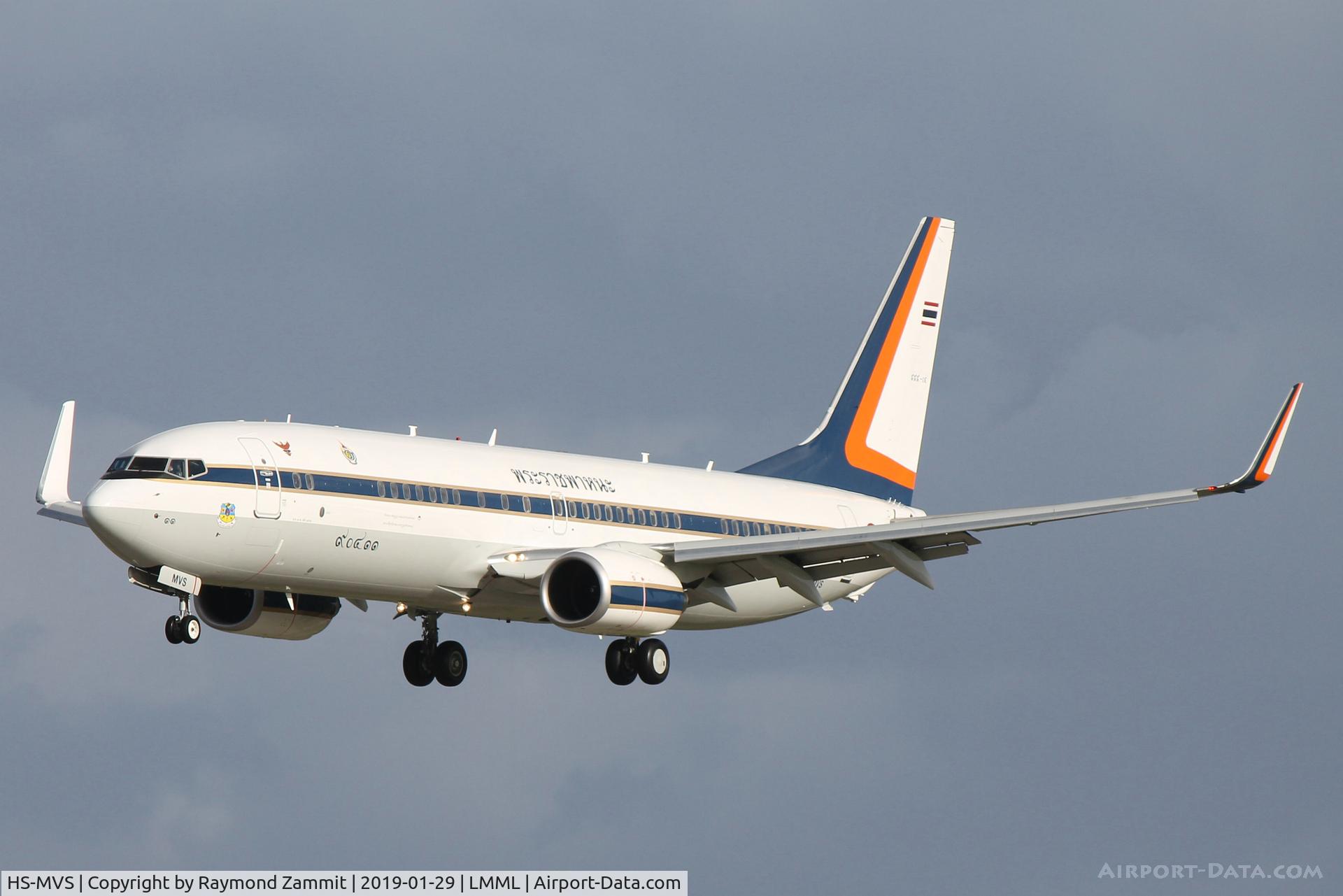 HS-MVS, 2006 Boeing 737-8Z6 C/N 35478, B737-800 HS-MVS Royal Thai Air Force