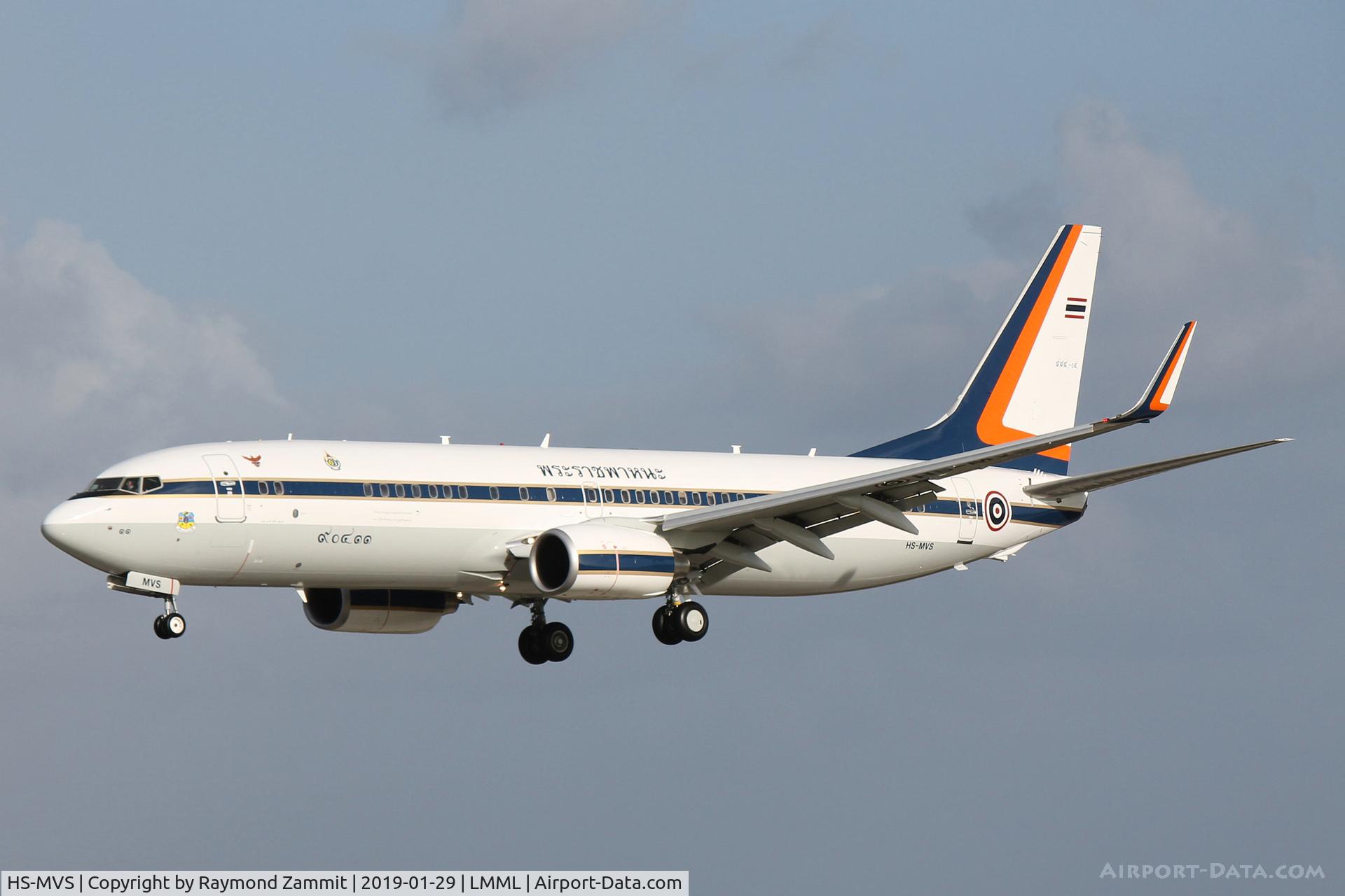 HS-MVS, 2006 Boeing 737-8Z6 C/N 35478, B737-800 HS-MVS Royal Thai Air Force