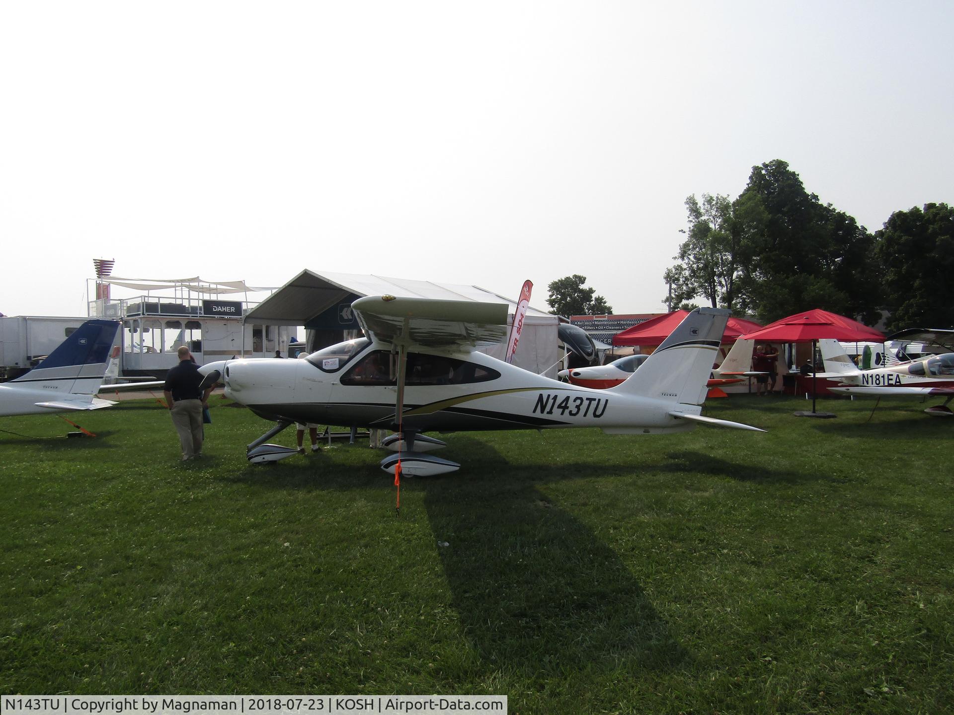 N143TU, 2016 Tecnam P-2010 C/N 043/US, at EAA 18