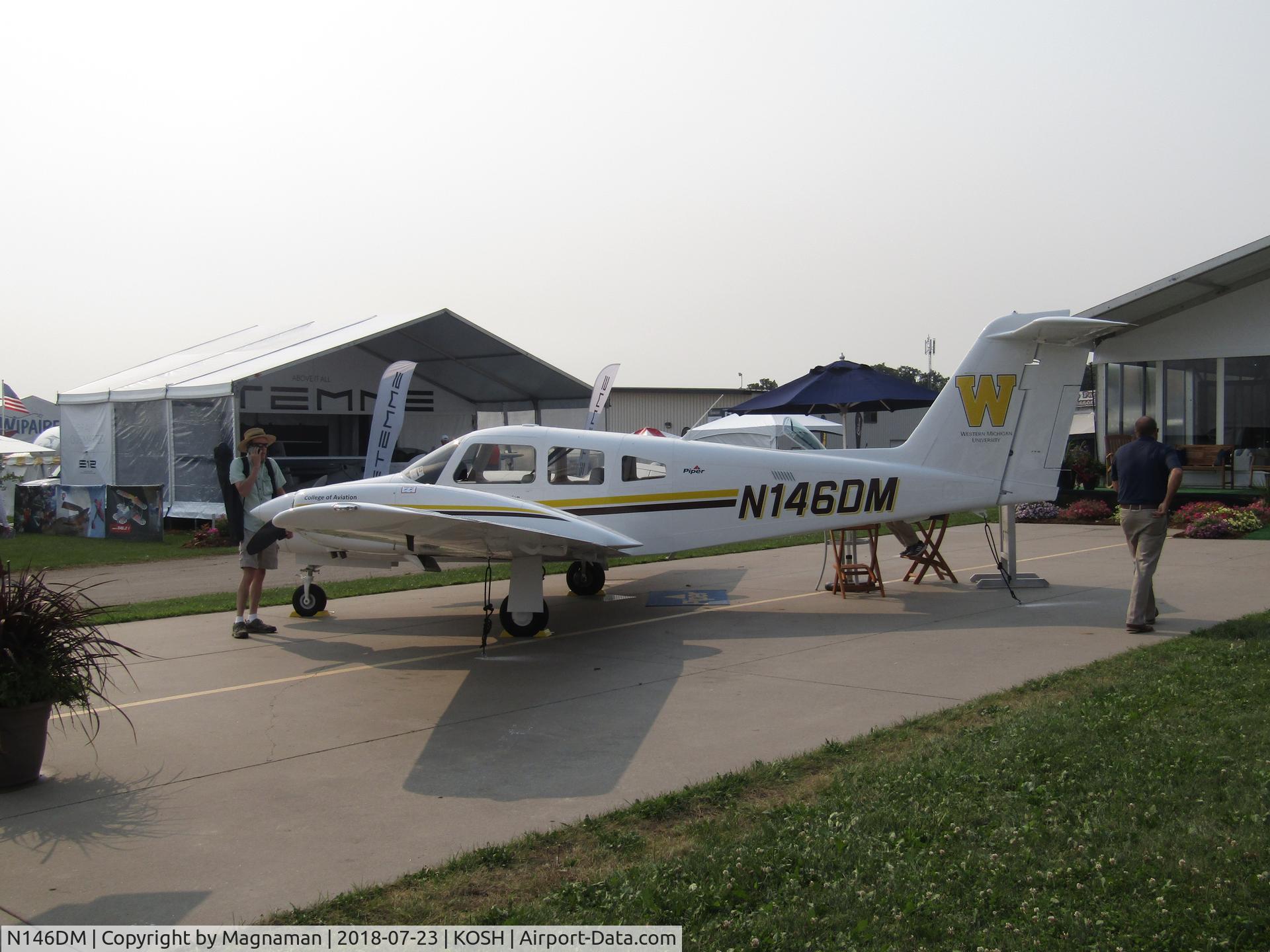 N146DM, 2018 Piper PA-44-180 Seminole C/N 4496427, at EAA 18