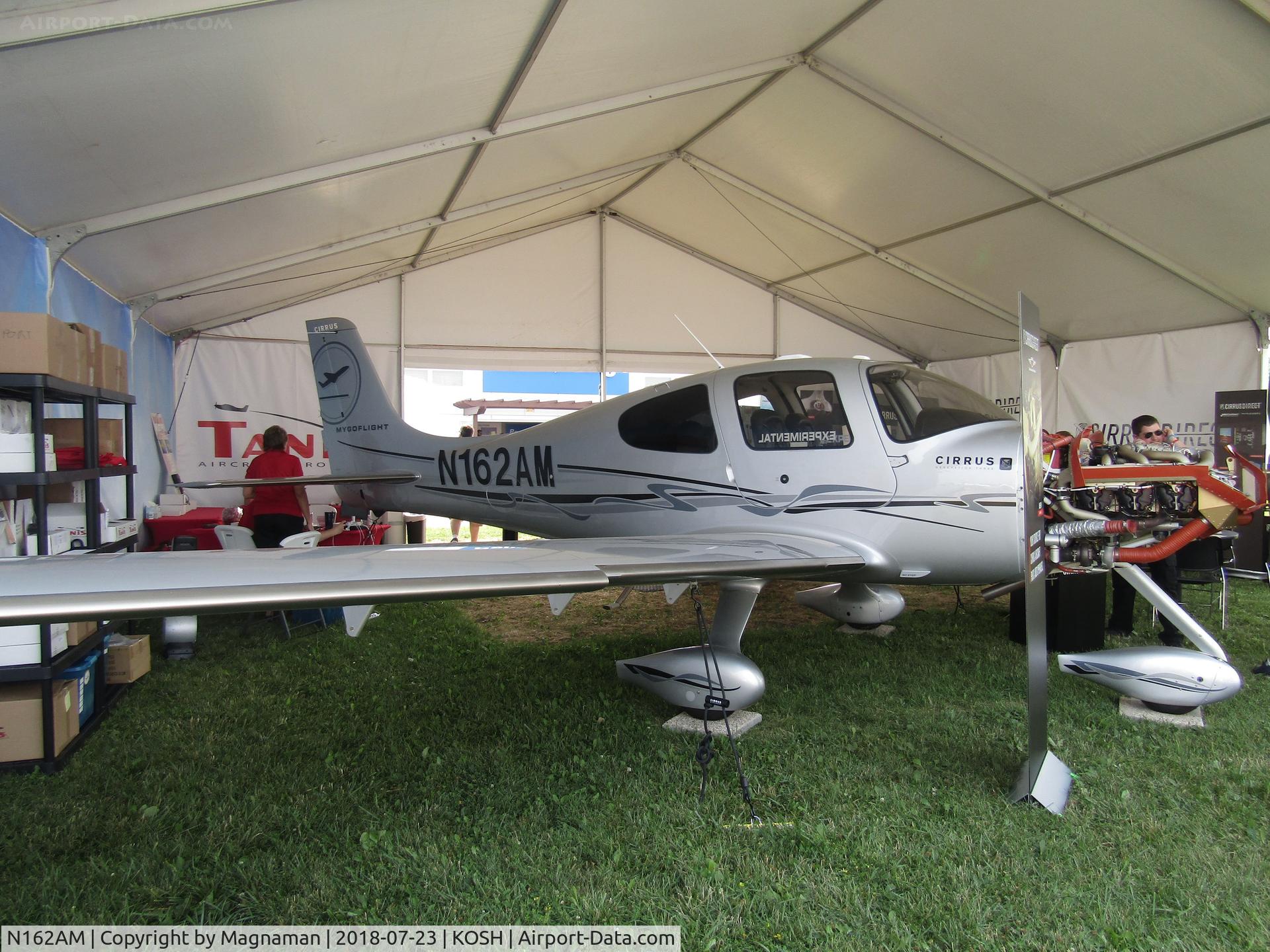 N162AM, 2007 Cirrus SR22 G3 GTS Turbo C/N 2724, at EAA 18