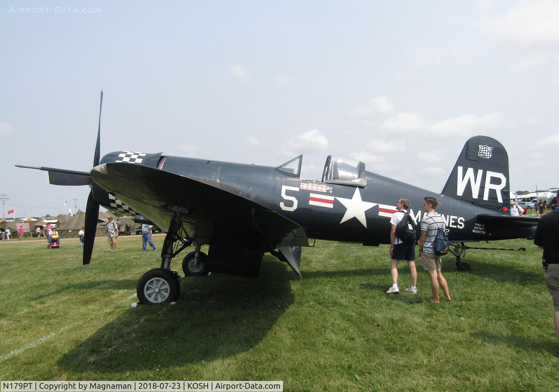 N179PT, 1948 Vought F4U-5 Corsair C/N Not found (Bu122179), at EAA 18