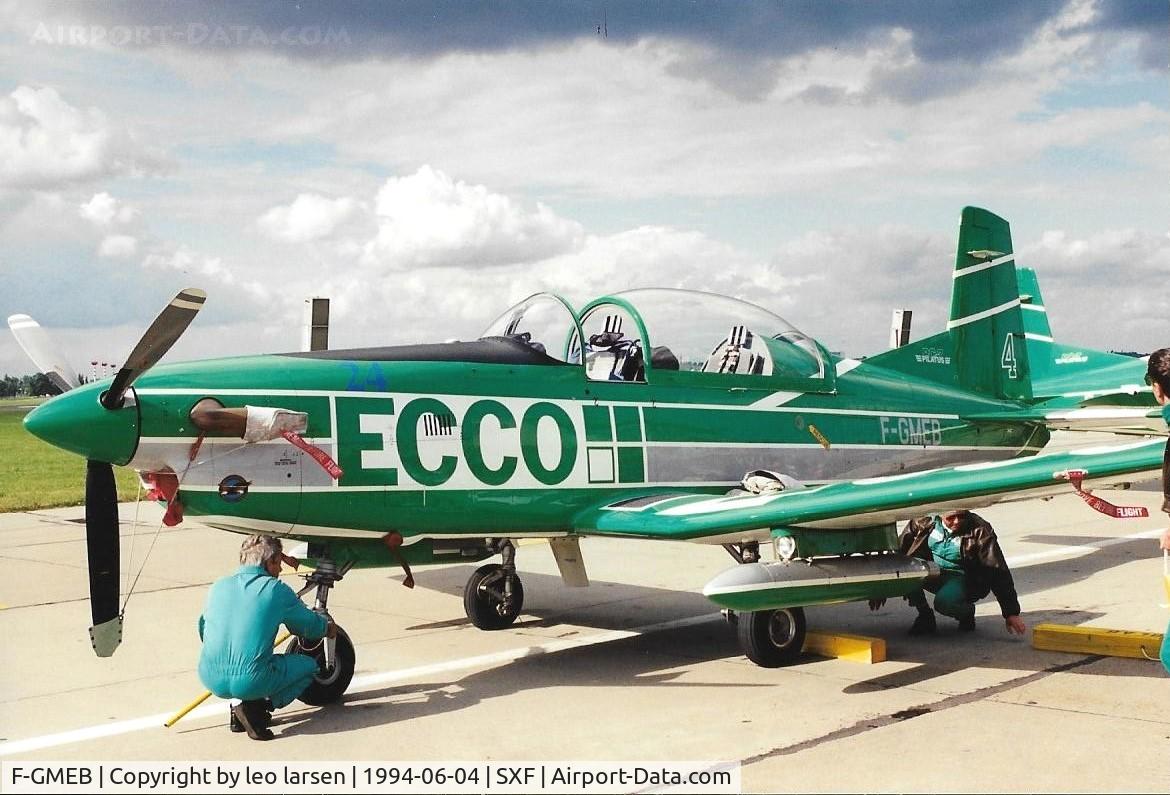 F-GMEB, Pilatus PC-7 C/N 520, Berlin ILA 4.6.1994
