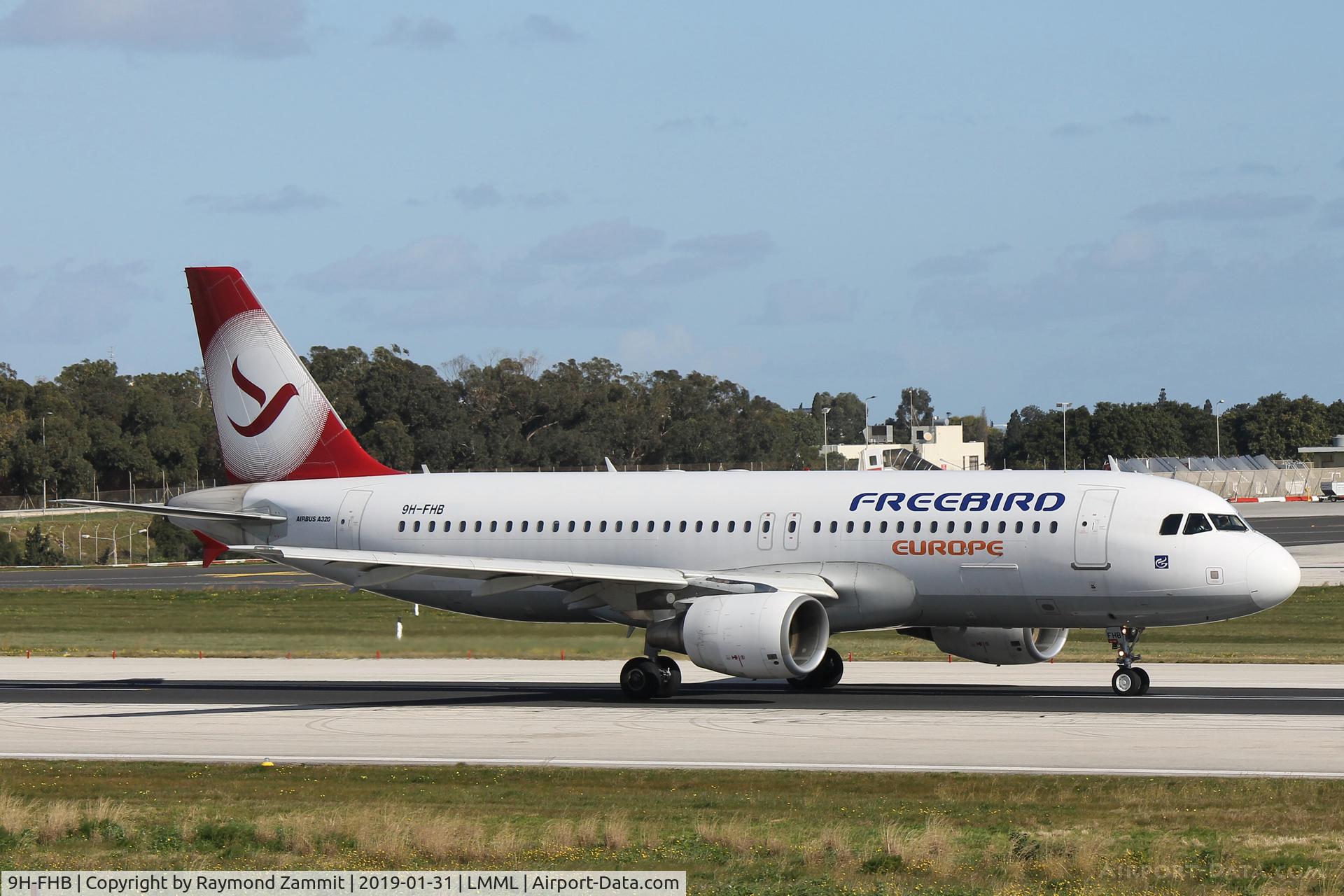 9H-FHB, 2007 Airbus A320-214 C/N 3025, A320 9H-FHB Freebird Europe