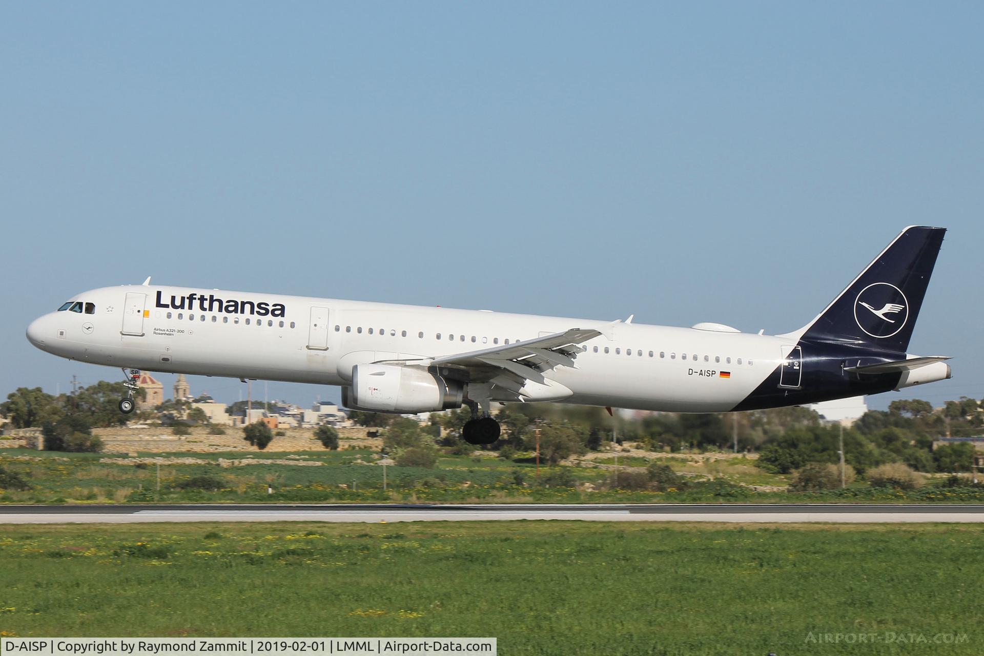 D-AISP, 2009 Airbus A321-231 C/N 3864, A321 D-AISP Lufthansa new colours