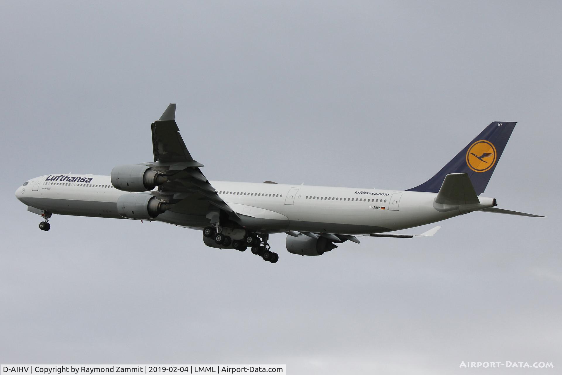 D-AIHV, 2008 Airbus A340-642X C/N 897, A340 D-AIHV Lufthansa