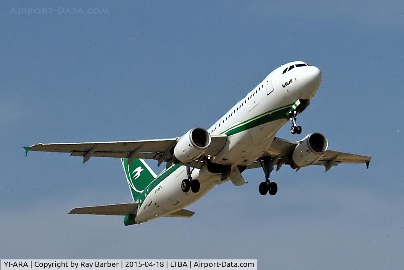 YI-ARA, 2012 Airbus A320-214 C/N 5115, YI-ARA   Airbus A320-214 [5115] (Iraqi Airways) Istanbul-Ataturk~TC 18/04/2015