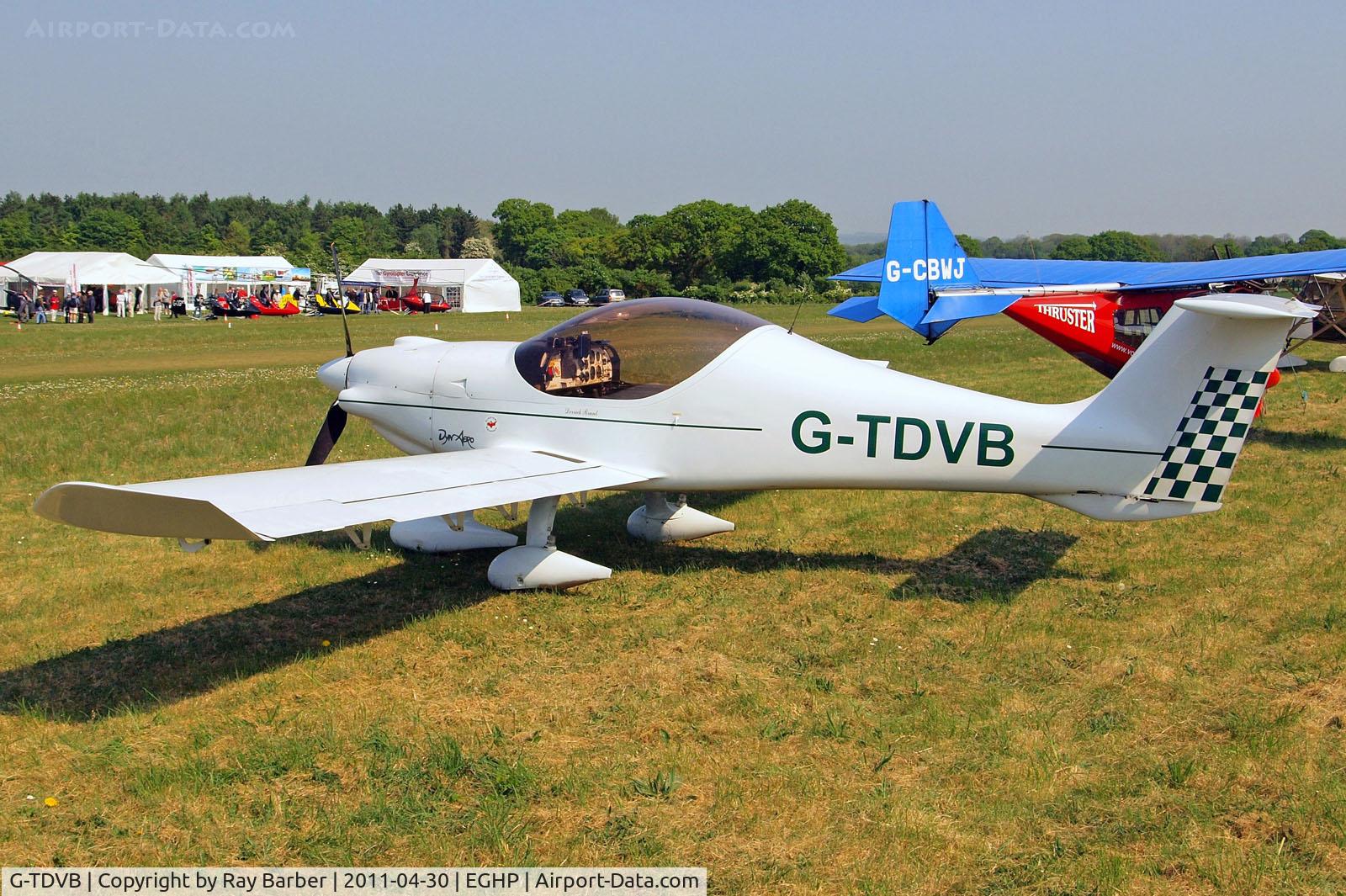 G-TDVB, 2004 Dyn'Aero MCR-01 Banbi C/N PFA 301B-14015, G-TDVB   Dyn'Aero MCR-01 Banbi [PFA 301B-14015] Popham~G 30/04/2011
