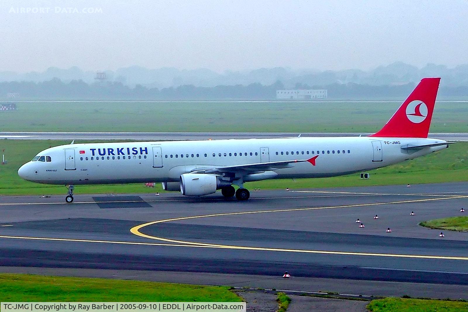 TC-JMG, 2003 Airbus A321-211 C/N 2060, TC-JMG   Airbus A321-211 [2060] (THY Turkish Airlines) Dusseldorf Int'l~D 10/09/2005
