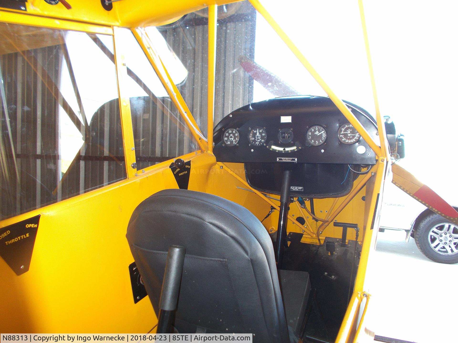 N88313, 1946 Piper J3C-65 Cub C/N 15931, Piper J3C-65 Cub at the Pioneer Flight Museum, Kingsbury TX  #c
