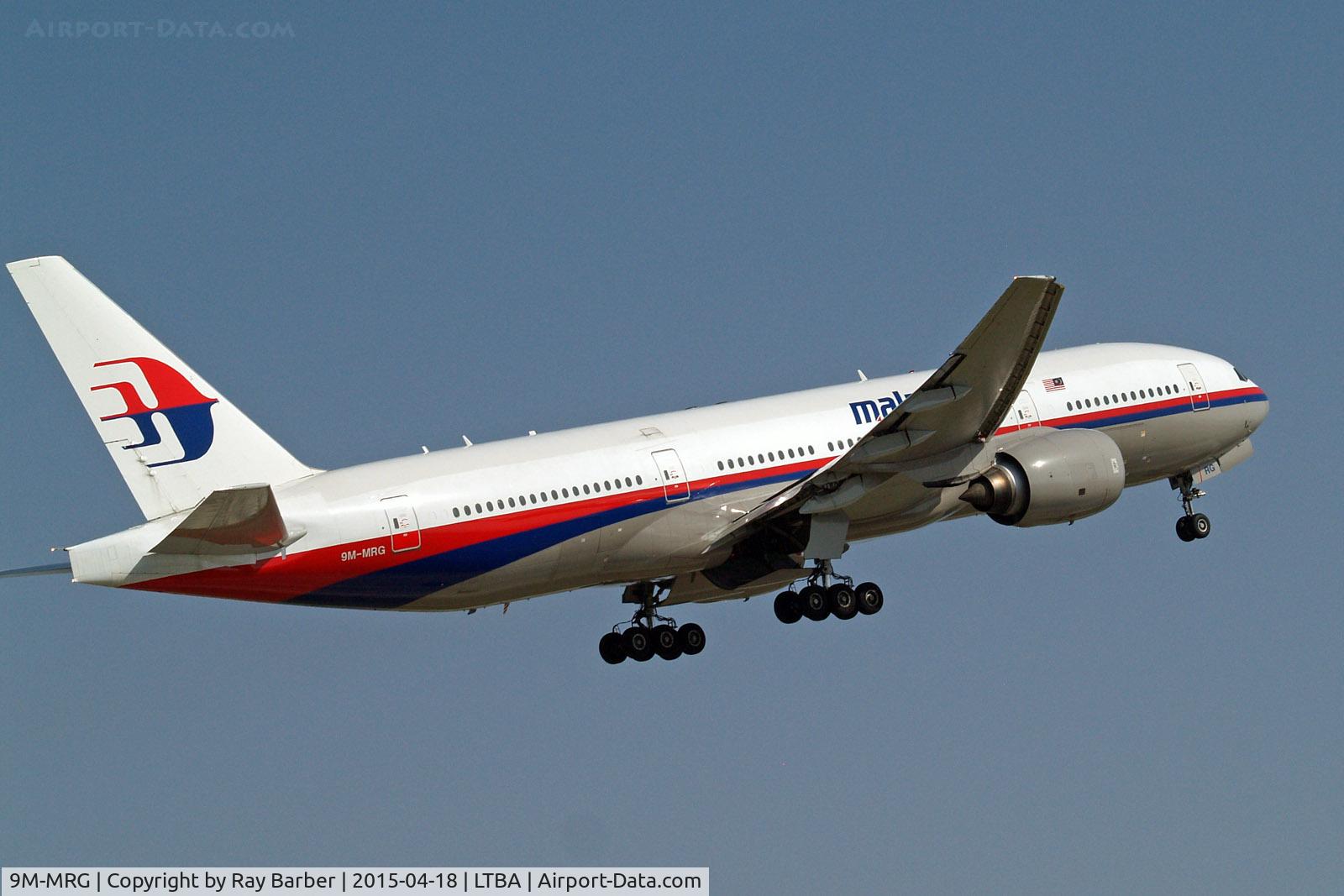 9M-MRG, 1998 Boeing 777-2H6/ER C/N 28414, 9M-MRG   Boeing 777-2H6ER [28414] (Malaysia Airlines) Istanbul-Ataturk~TC 18/04/2015