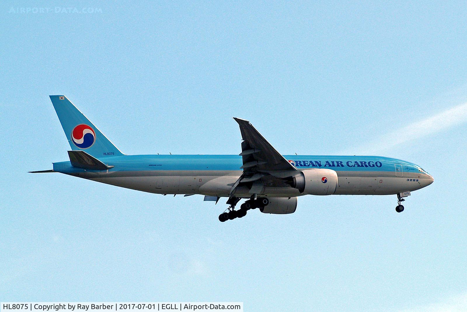 HL8075, 2016 Boeing 777-FEZ C/N 62631, HL8075   Boeing 777-FEZ [62631] (Korean Air Cargo) Home~G 01/07/2017
