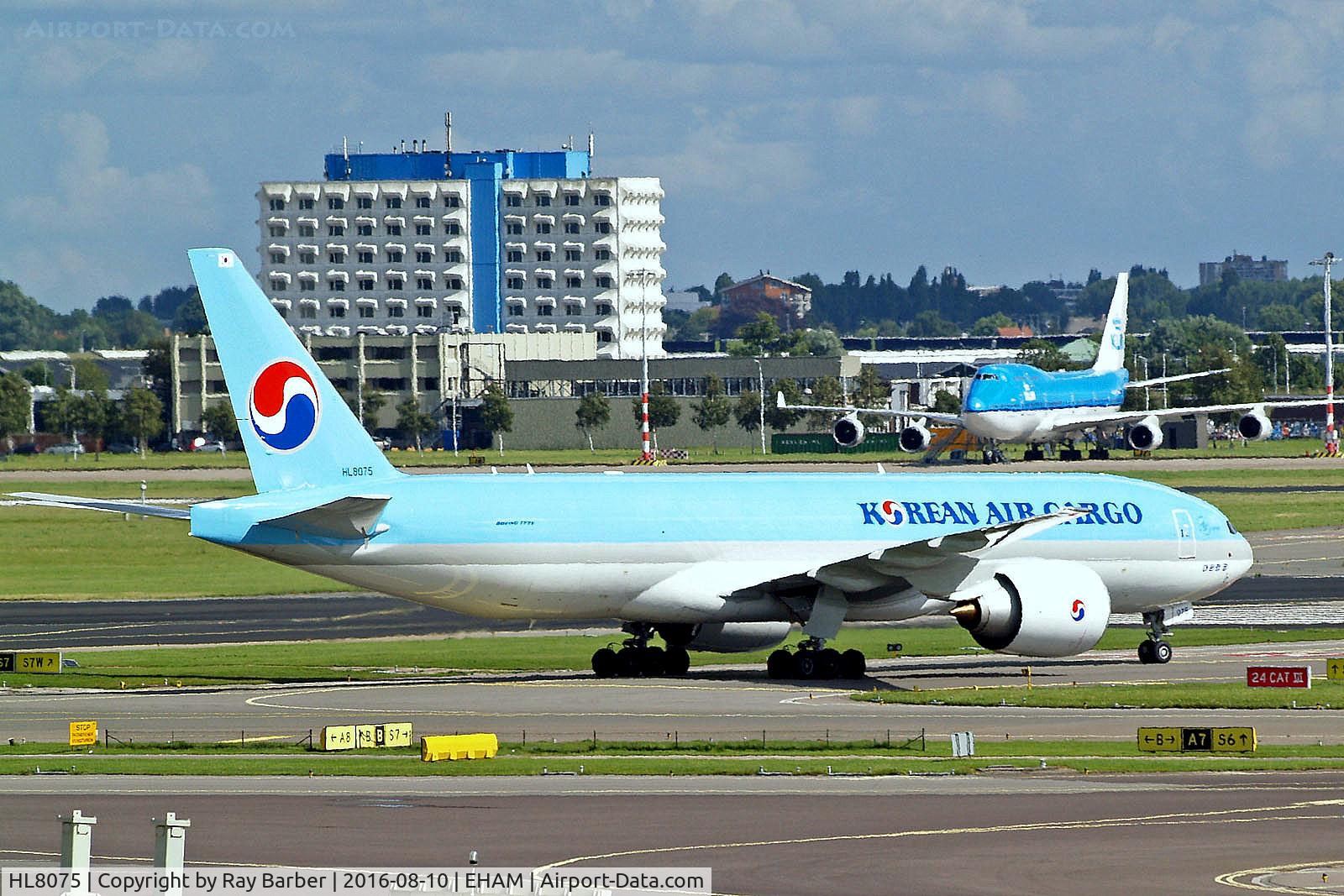 HL8075, 2016 Boeing 777-FEZ C/N 62631, HL8075   Boeing 777-FEZ [62631] (Korean Air Cargo) Amsterdam-Schiphol~PH 10/08/2016