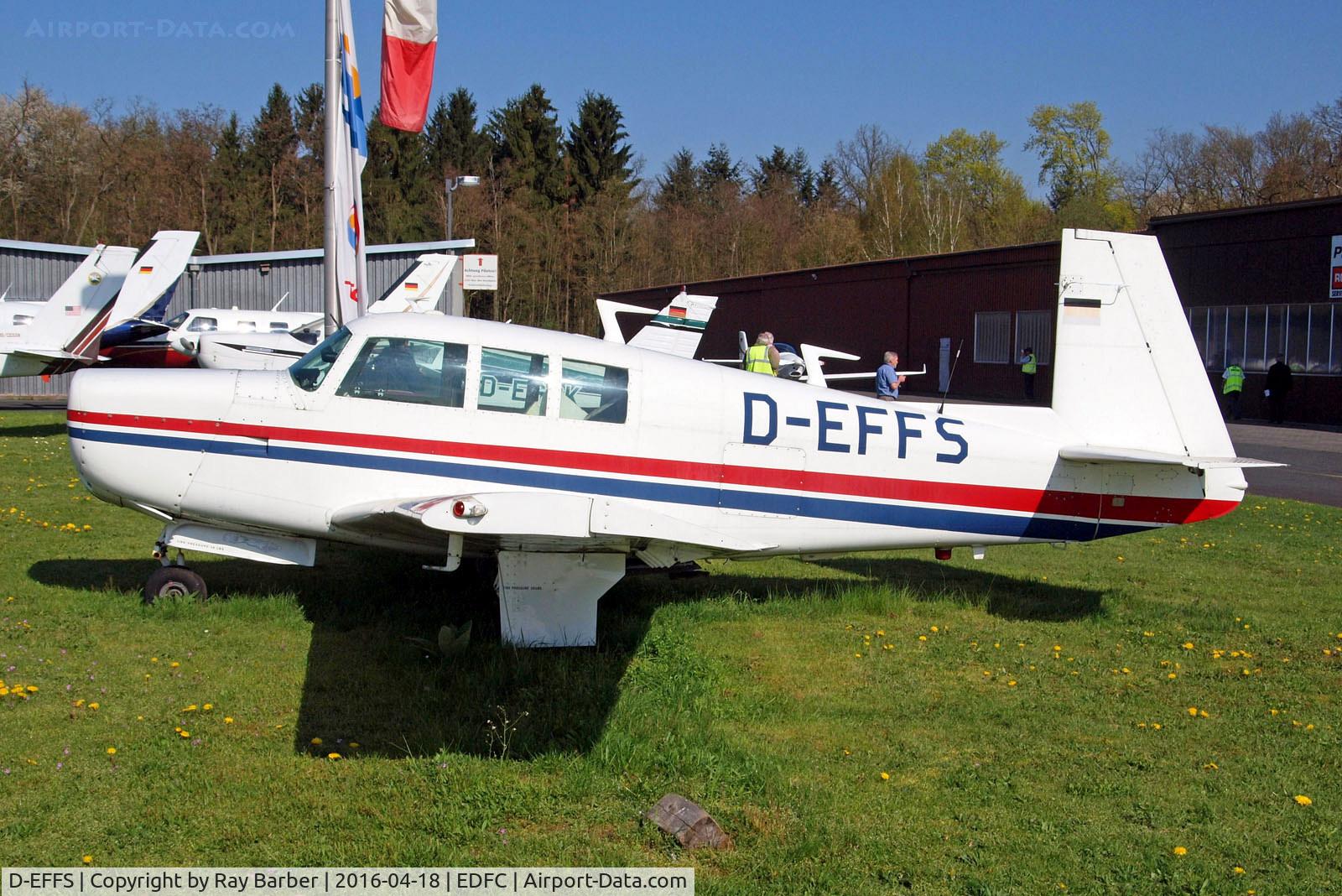 D-EFFS, Mooney M.20F Executive C/N 680149, D-EFFS   Mooney M.20F Executive [680149] Aschaffenburg-Grossostheim~D 18/04/2016