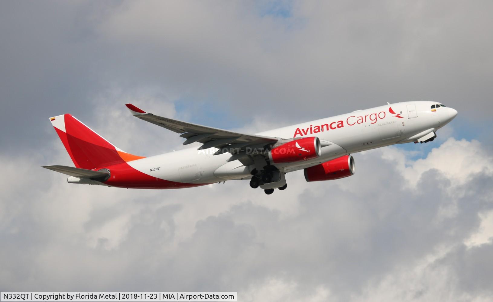 N332QT, 2013 Airbus A330-243F C/N 1428, Avianca Cargo
