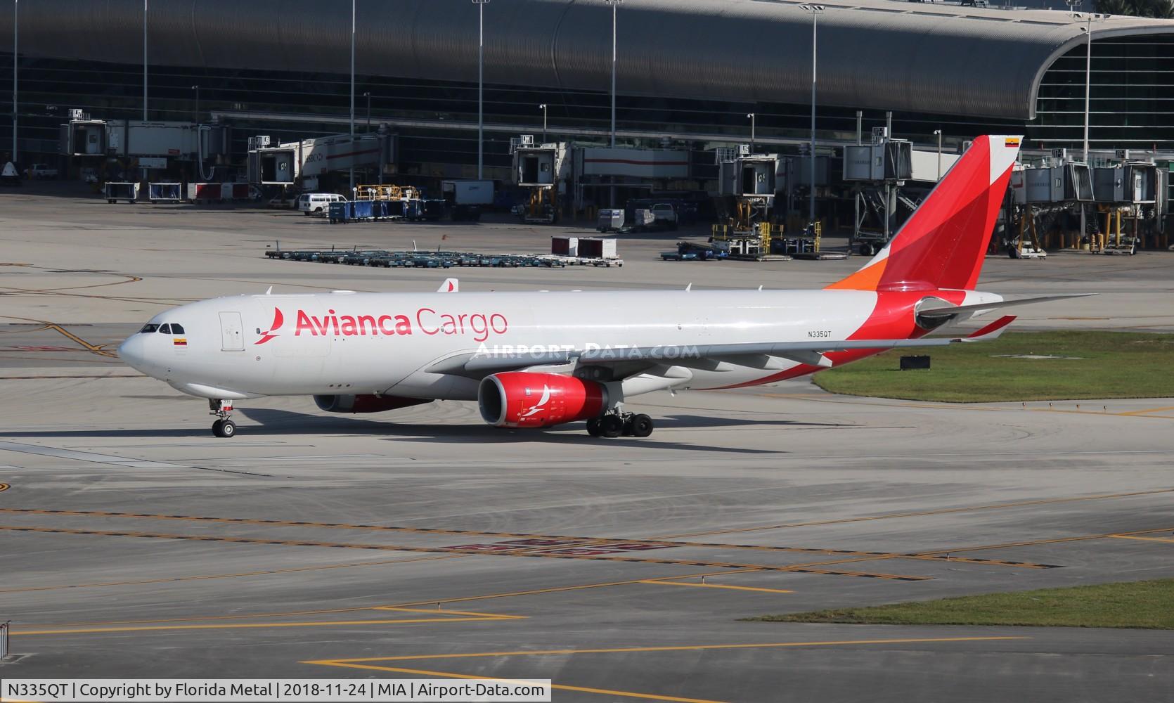 N335QT, 2014 Airbus A330-243F C/N 1534, Avianca Cargo