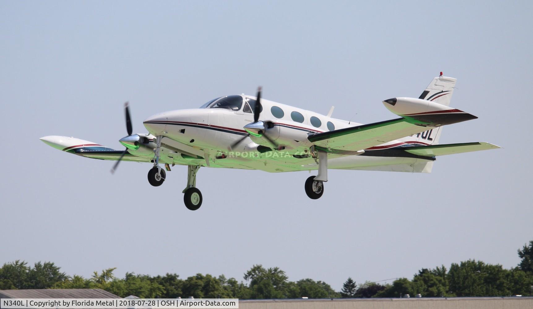 N340L, 1978 Cessna 340A C/N 340A0518, Cessna 340A