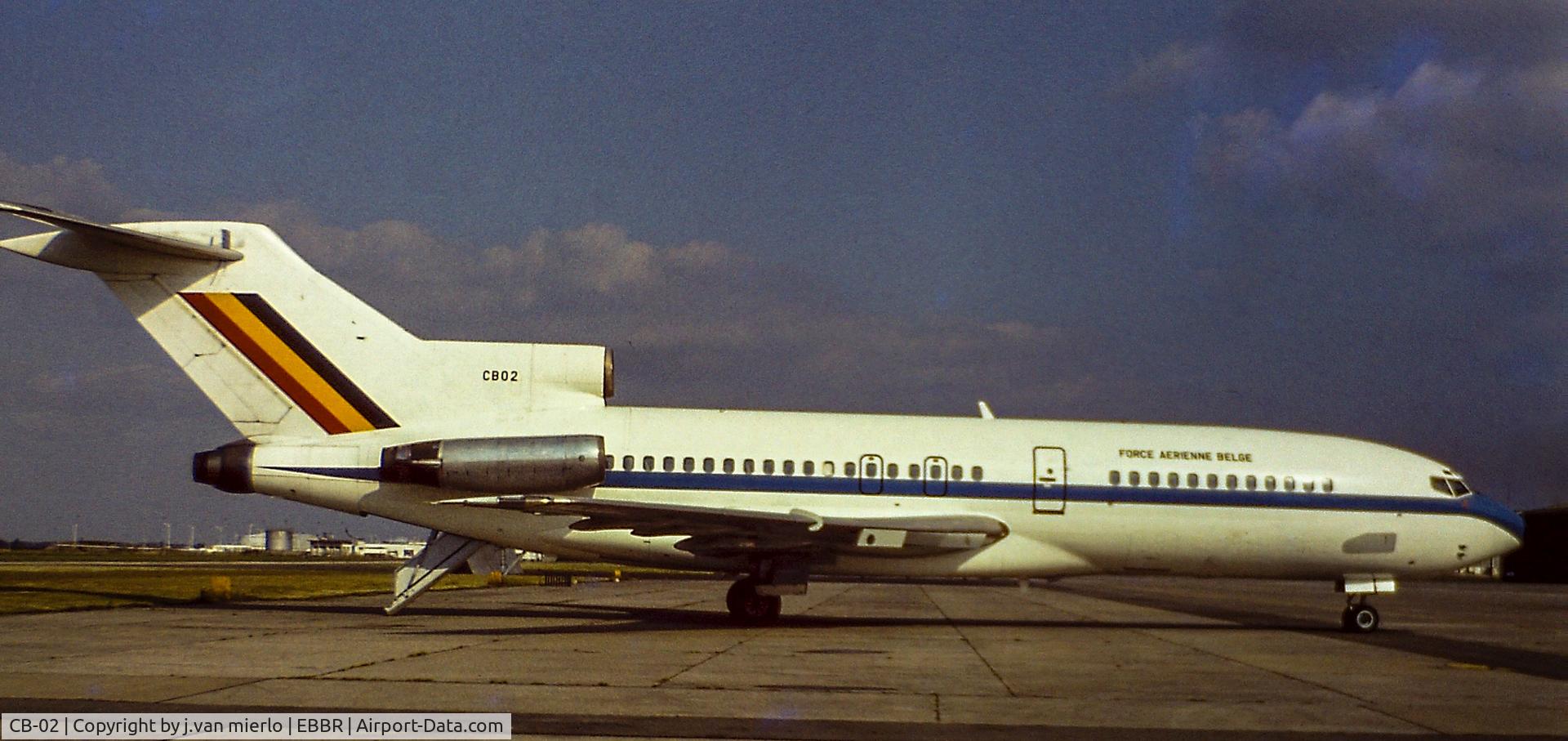 CB-02, 1967 Boeing 727-29C C/N 19403, SABENA maintenance Brussels