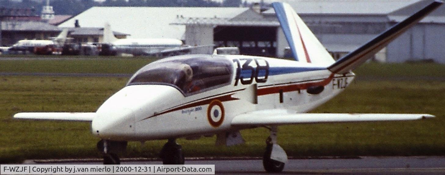F-WZJF, 1980 Microturbo Microjet 200 C/N 01, Salon Le Bourget, France '80s