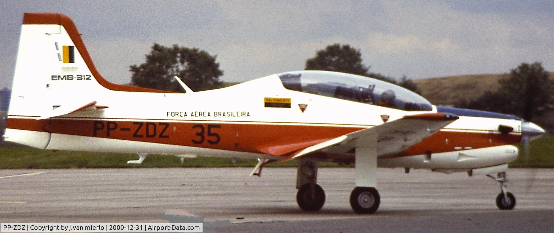 PP-ZDZ, Embraer EMB-312 Tucano C/N Not found PP-ZDZ, Salon Le Bourget, France '80s