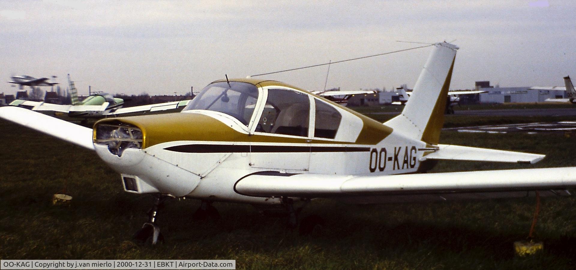 OO-KAG, Gardan GY-80-180 Horizon C/N 211, Wevelgem, Kortrijk, Belgium