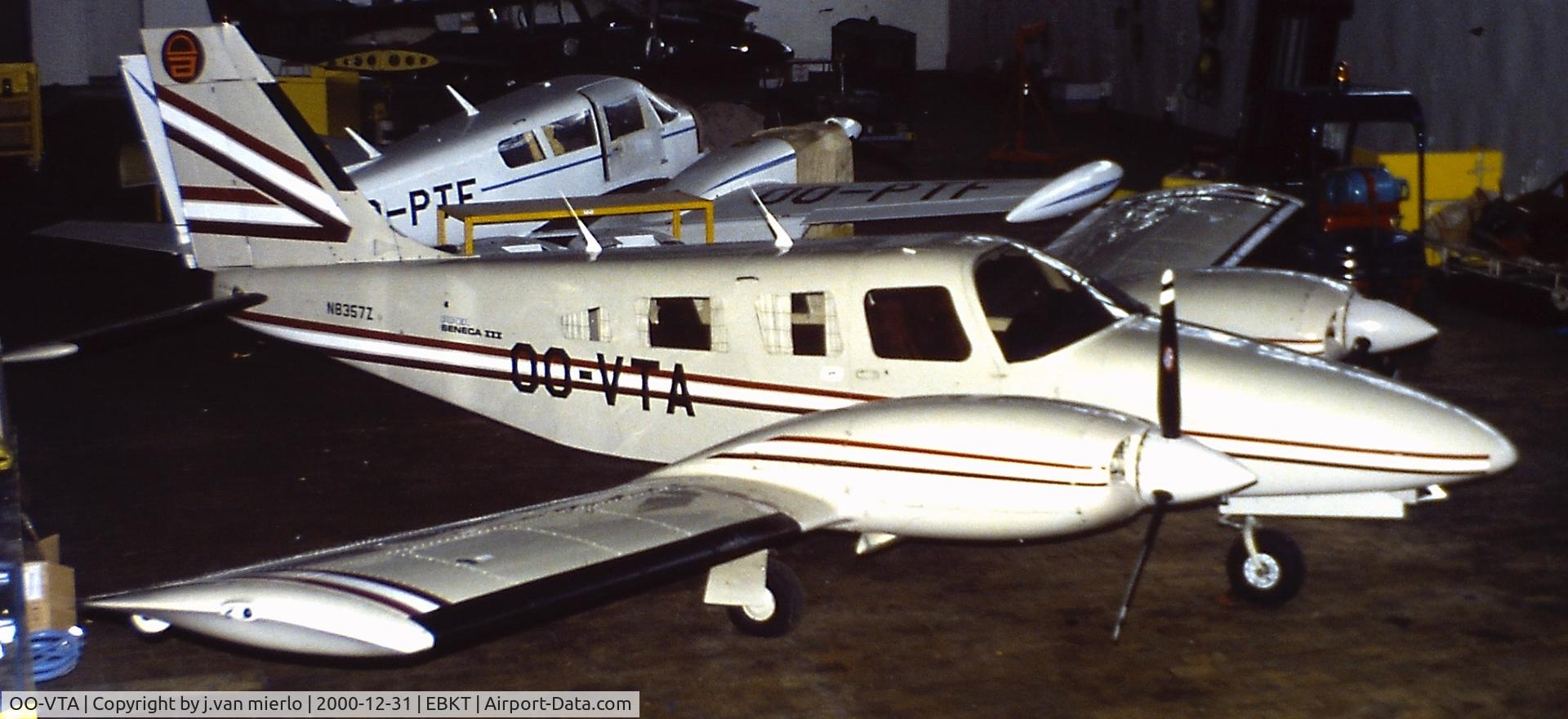 OO-VTA, Piper PA-34-220T C/N 348133049, Belgium