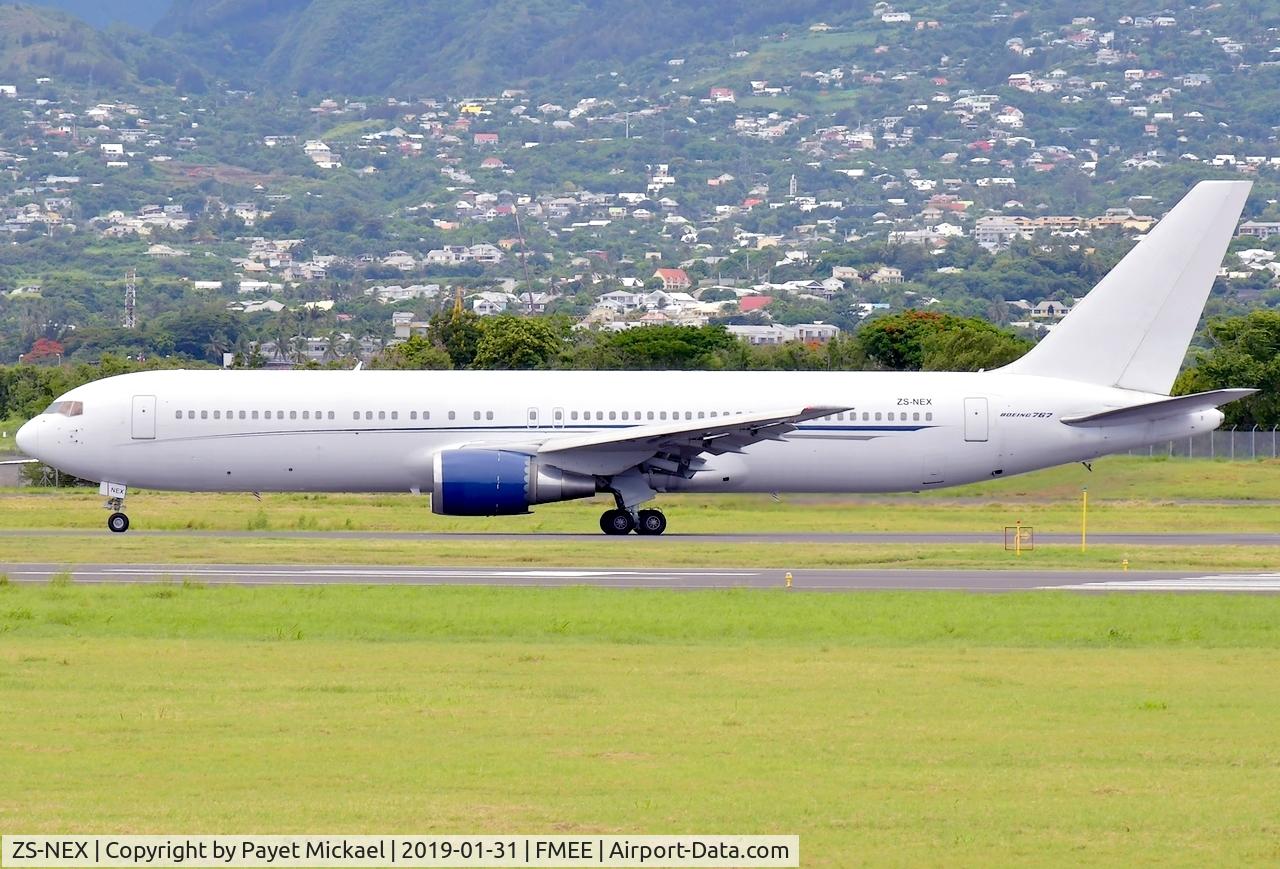 ZS-NEX, 1990 Boeing 767-35D/ER C/N 24865, Ready for Take off to Kilimanjaro