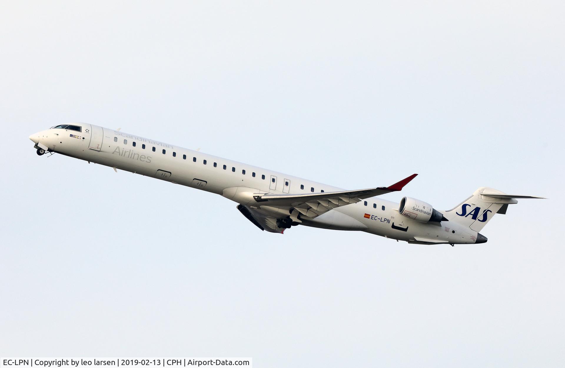 EC-LPN, 2012 Bombardier CRJ-1000ER NG (CL-600-2E25) C/N 19022, Copenhagen 13.2.2019
