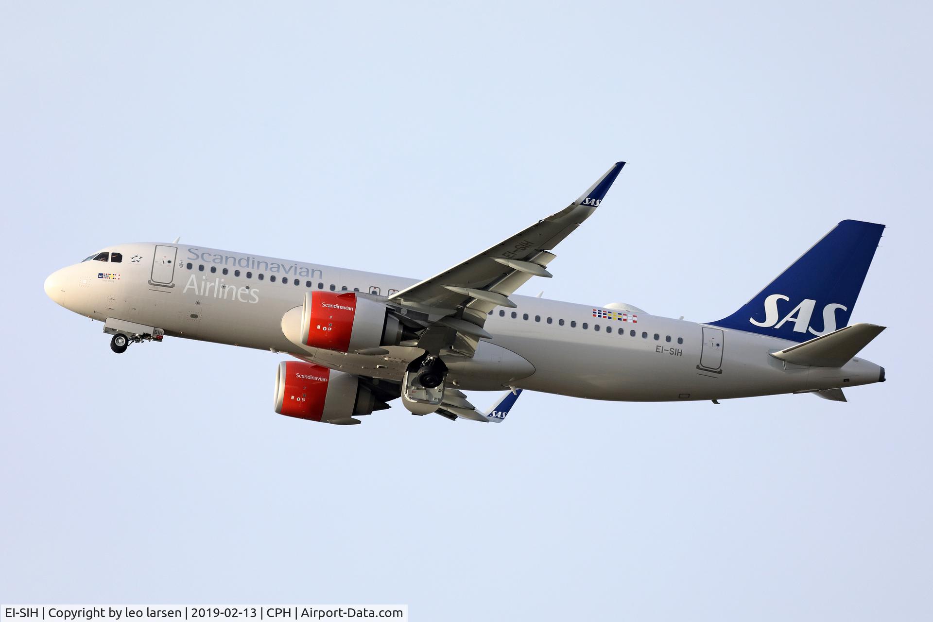 EI-SIH, 2018 Airbus A320-251N C/N 8551, Copenhagen 13.2.2019