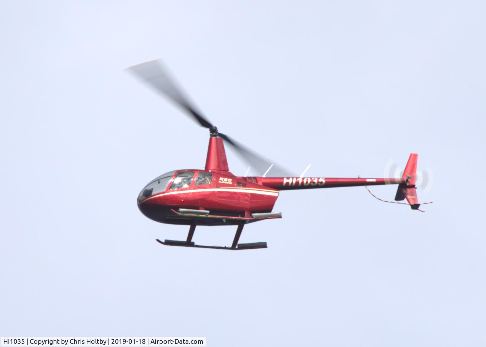 HI1035, 2013 Robinson R66 Turbine C/N 0478, Operating tourist flights on the Punta Cana coast