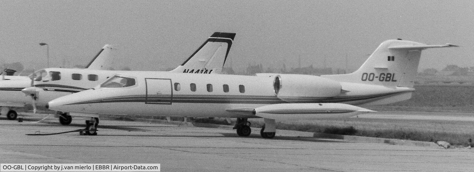 OO-GBL, 1980 Learjet 35A C/N 284, Brussels, ABELAG