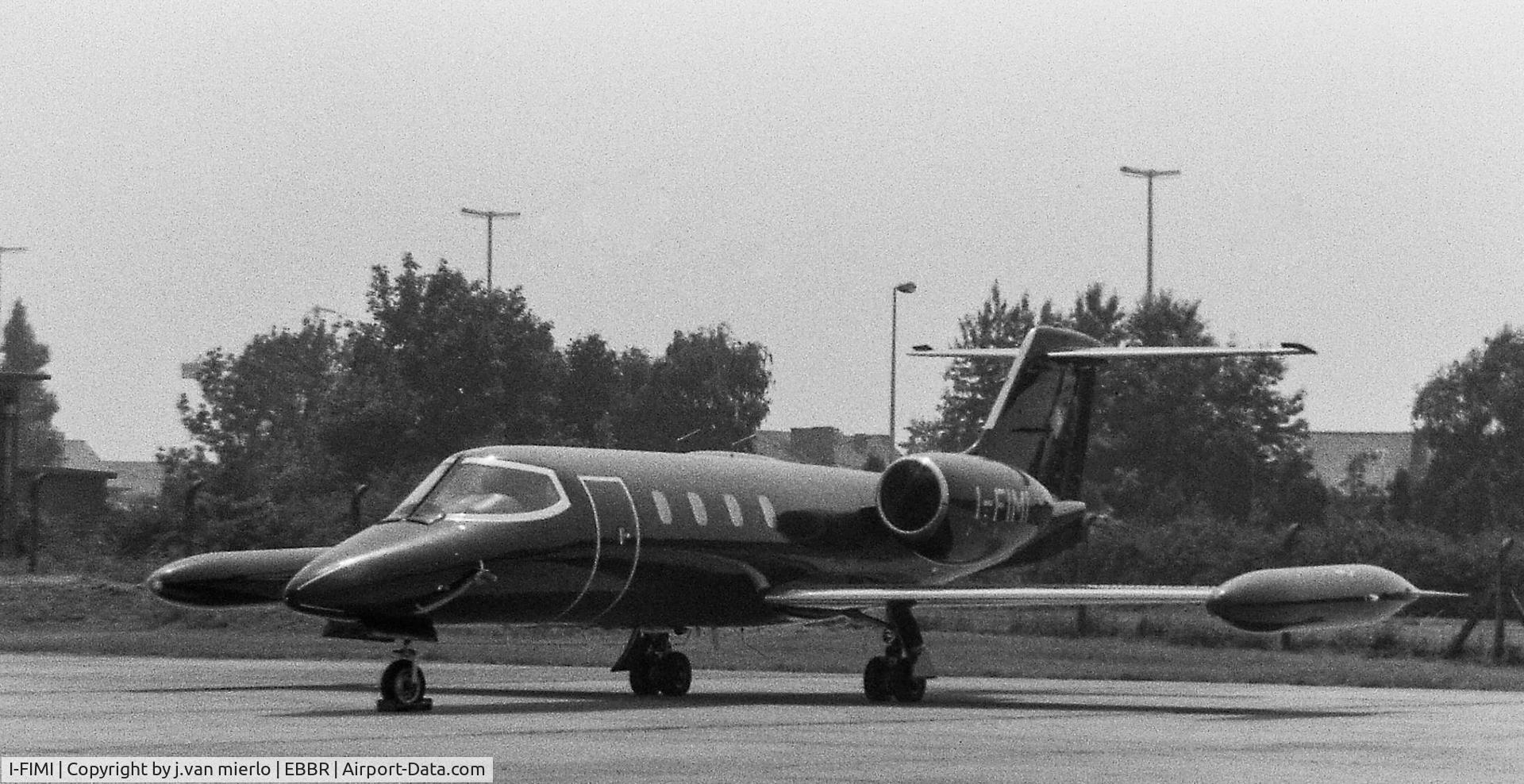 I-FIMI, 1976 Learjet 35A C/N 35-090, Brussels, G.A.T.