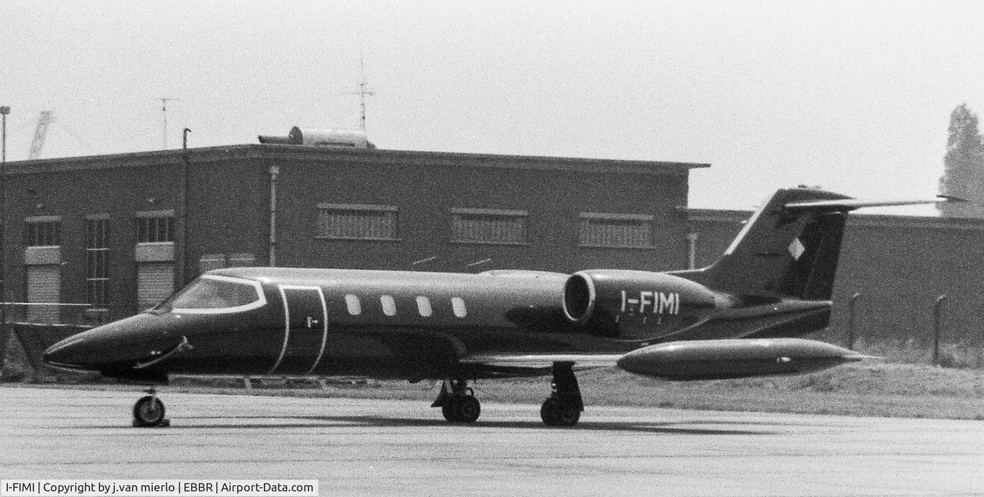 I-FIMI, 1976 Learjet 35A C/N 35-090, Brussels, G.A.T.