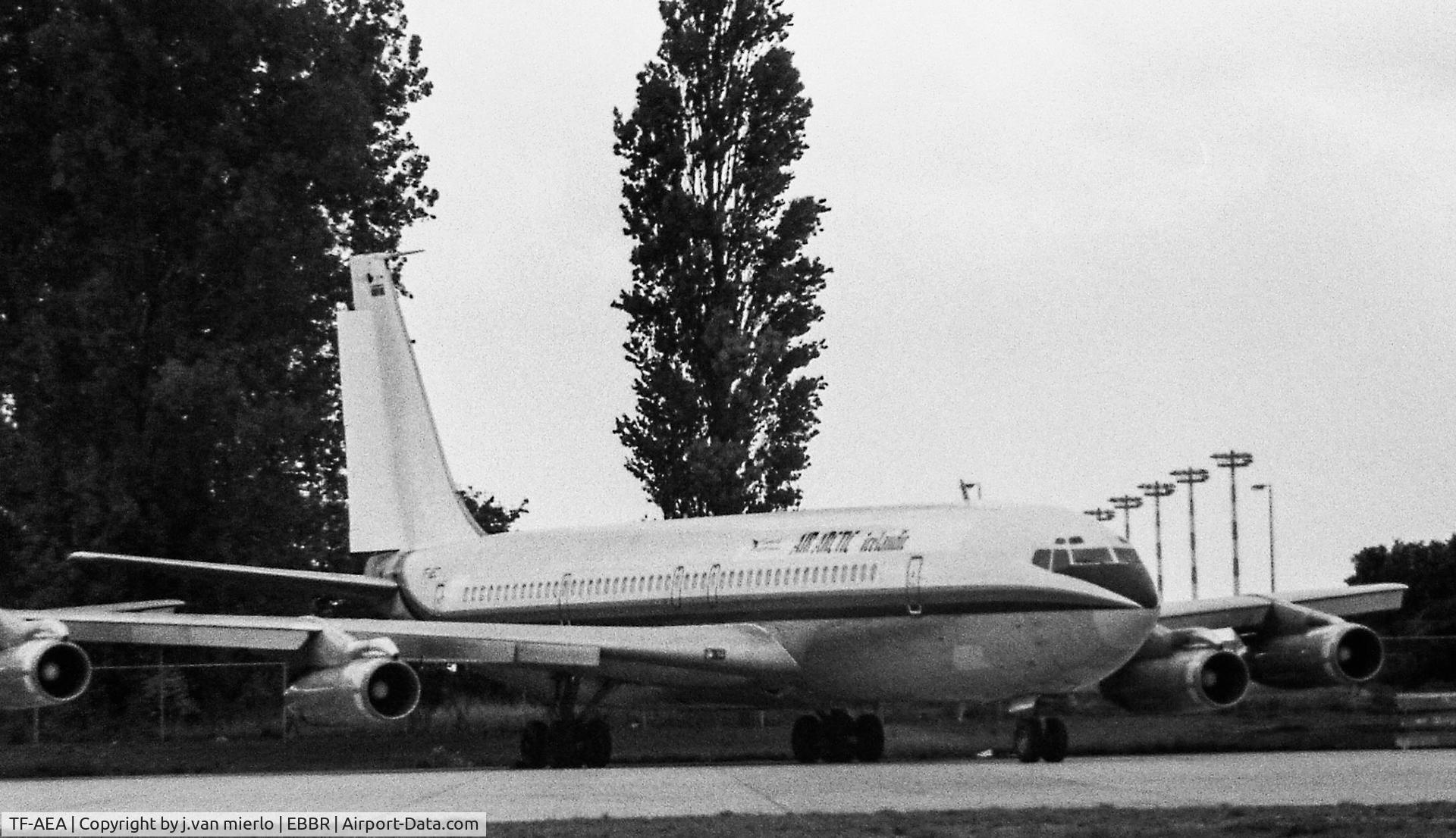 TF-AEA, 1964 Boeing 707-321C C/N 18714, Brussels, TEA