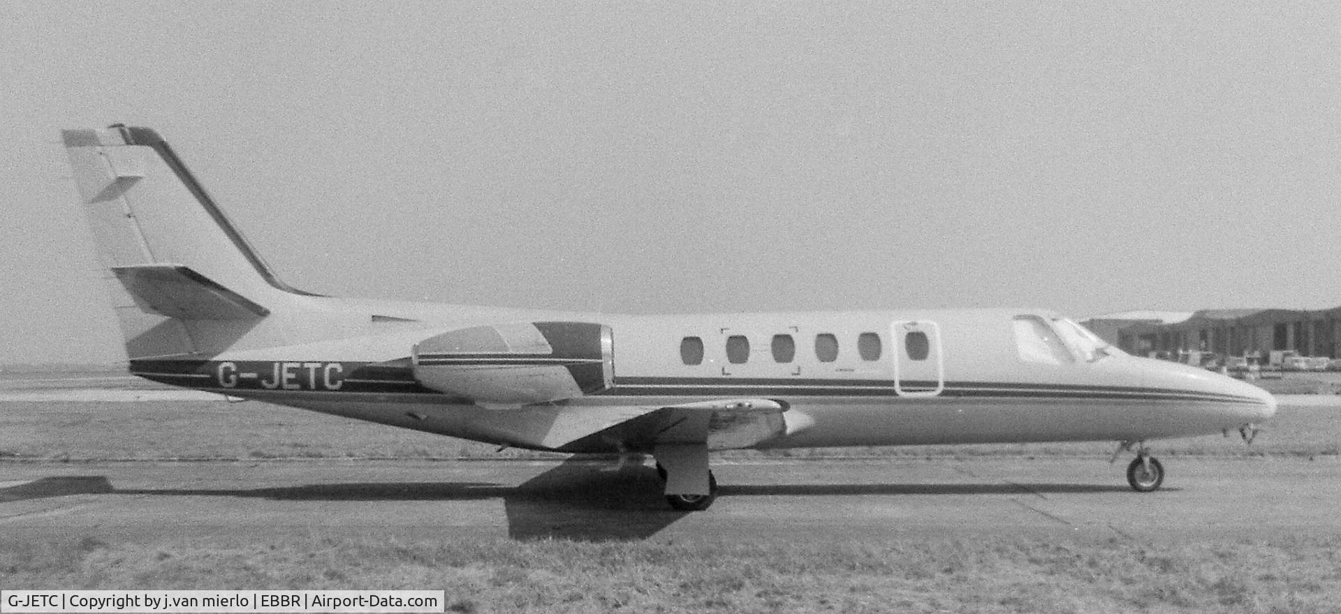 G-JETC, 1981 Cessna 550 Citation II C/N 550-0282, Belgium