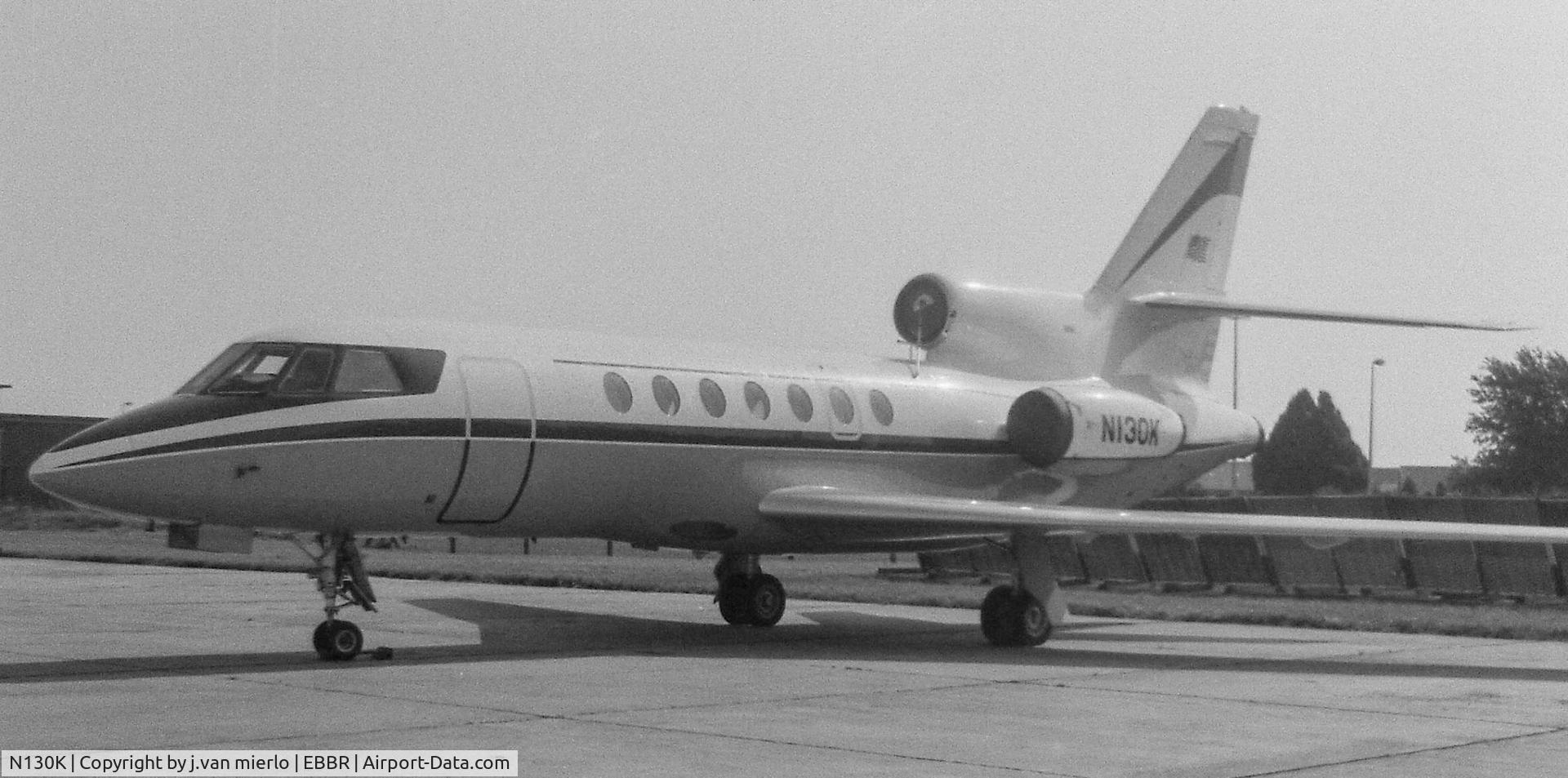 N130K, 1981 Dassault Falcon 50 C/N 70, Brussels G.A.T.