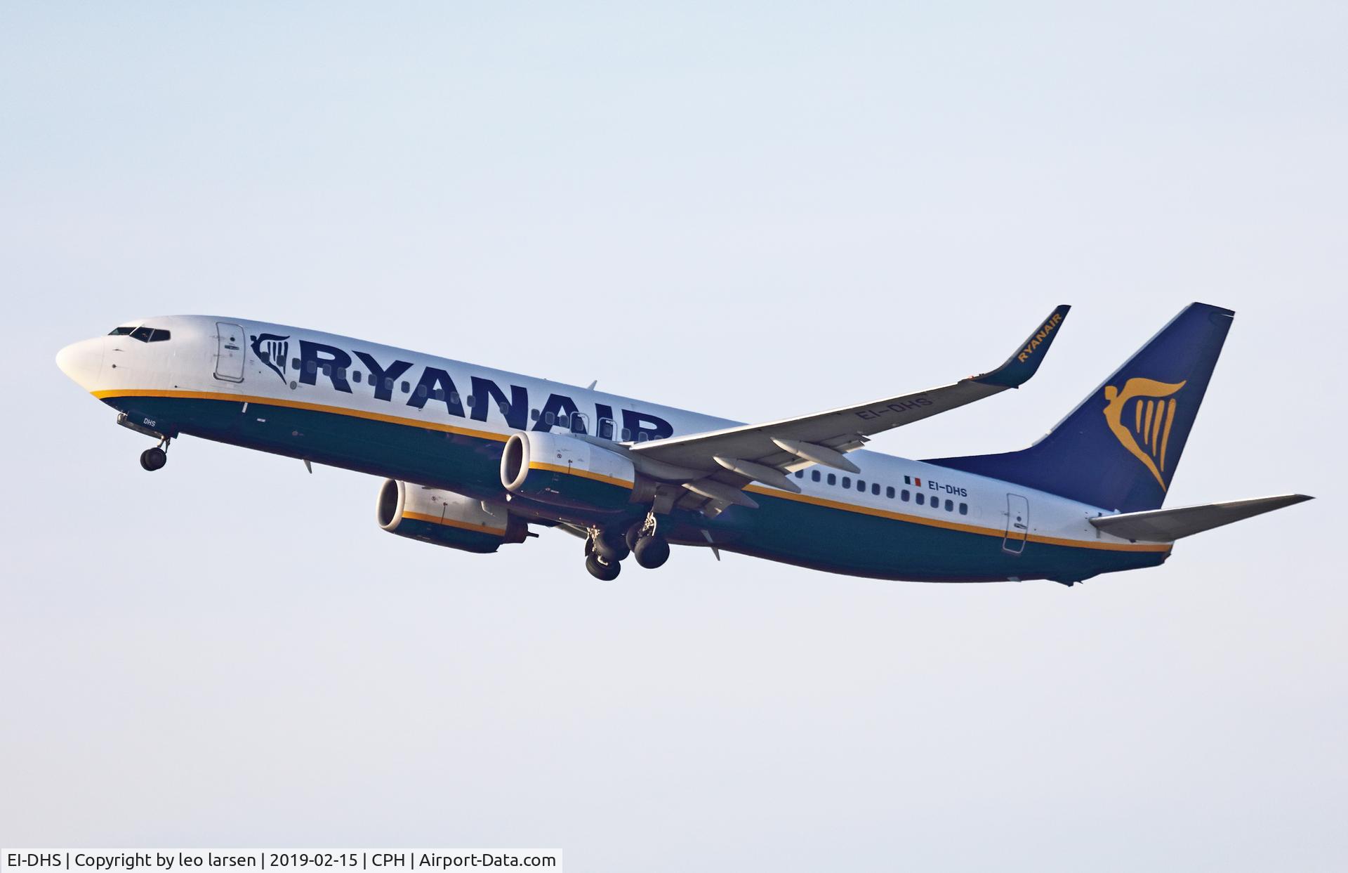 EI-DHS, 2005 Boeing 737-8AS(WL) C/N 33580, Copenhagen 15.2.2019