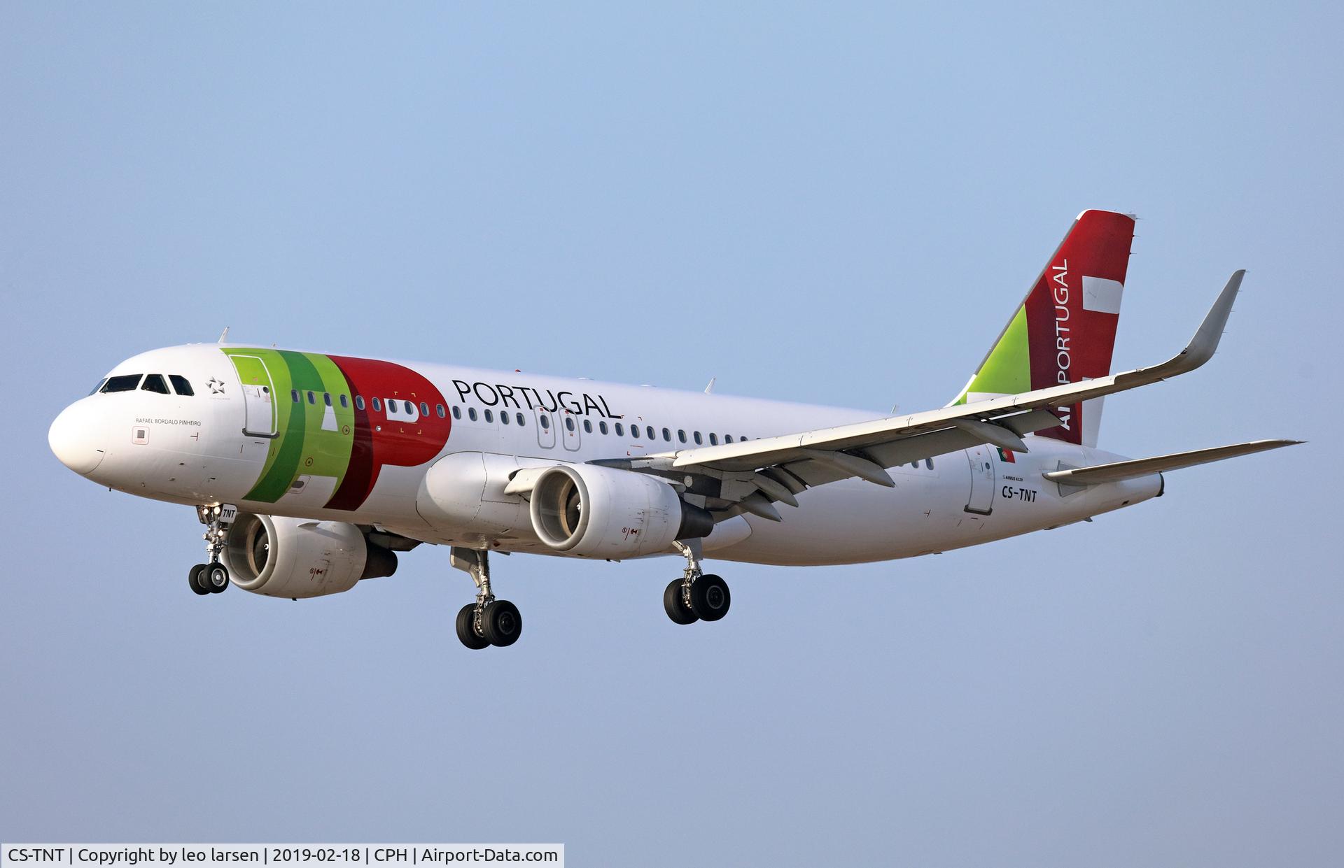 CS-TNT, 2009 Airbus A320-214 C/N 4095, Copenhagen 18.2.2019