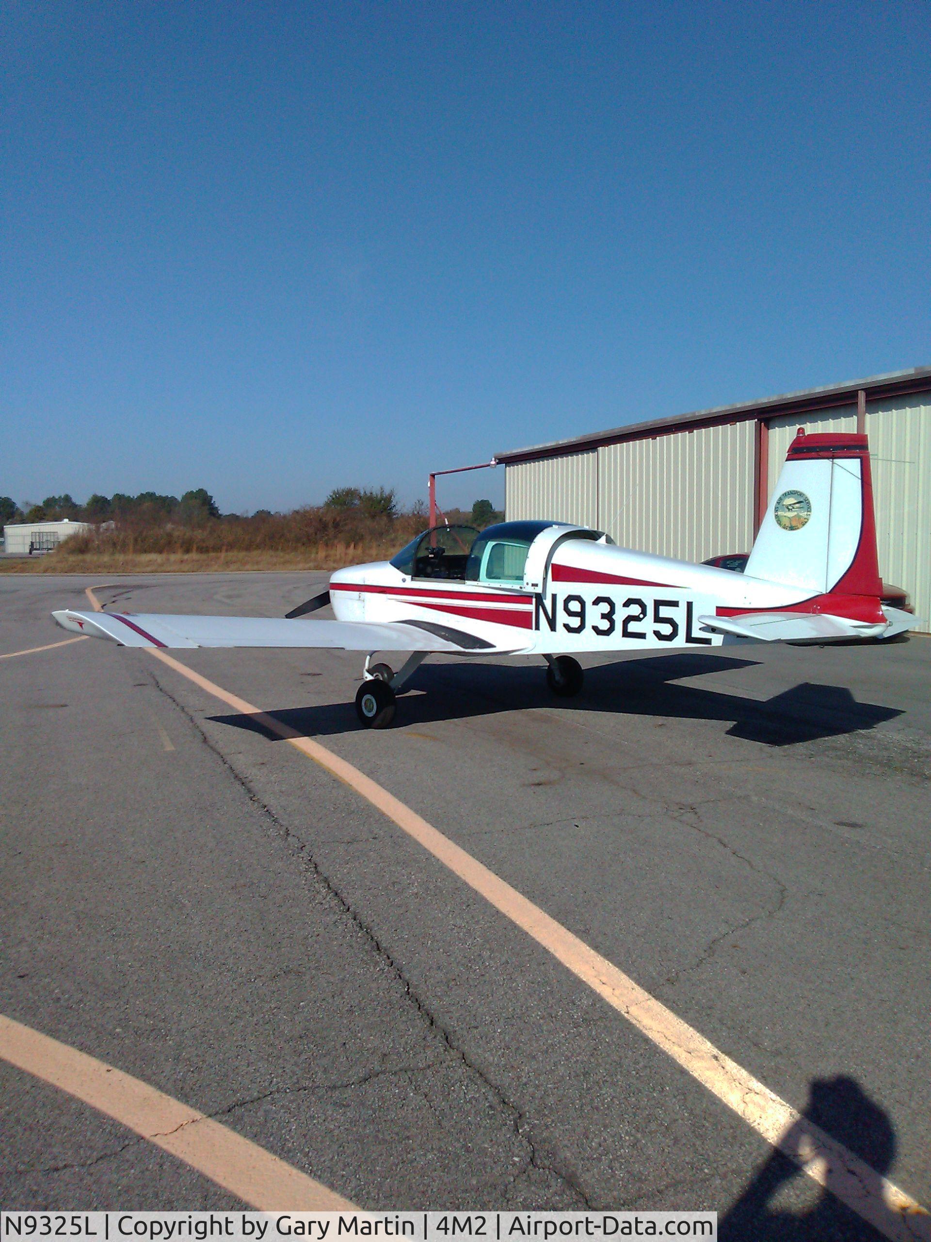 N9325L, 1971 American Aviation AA-1A Trainer C/N AA1A-0025, 71 Grumman Trainer