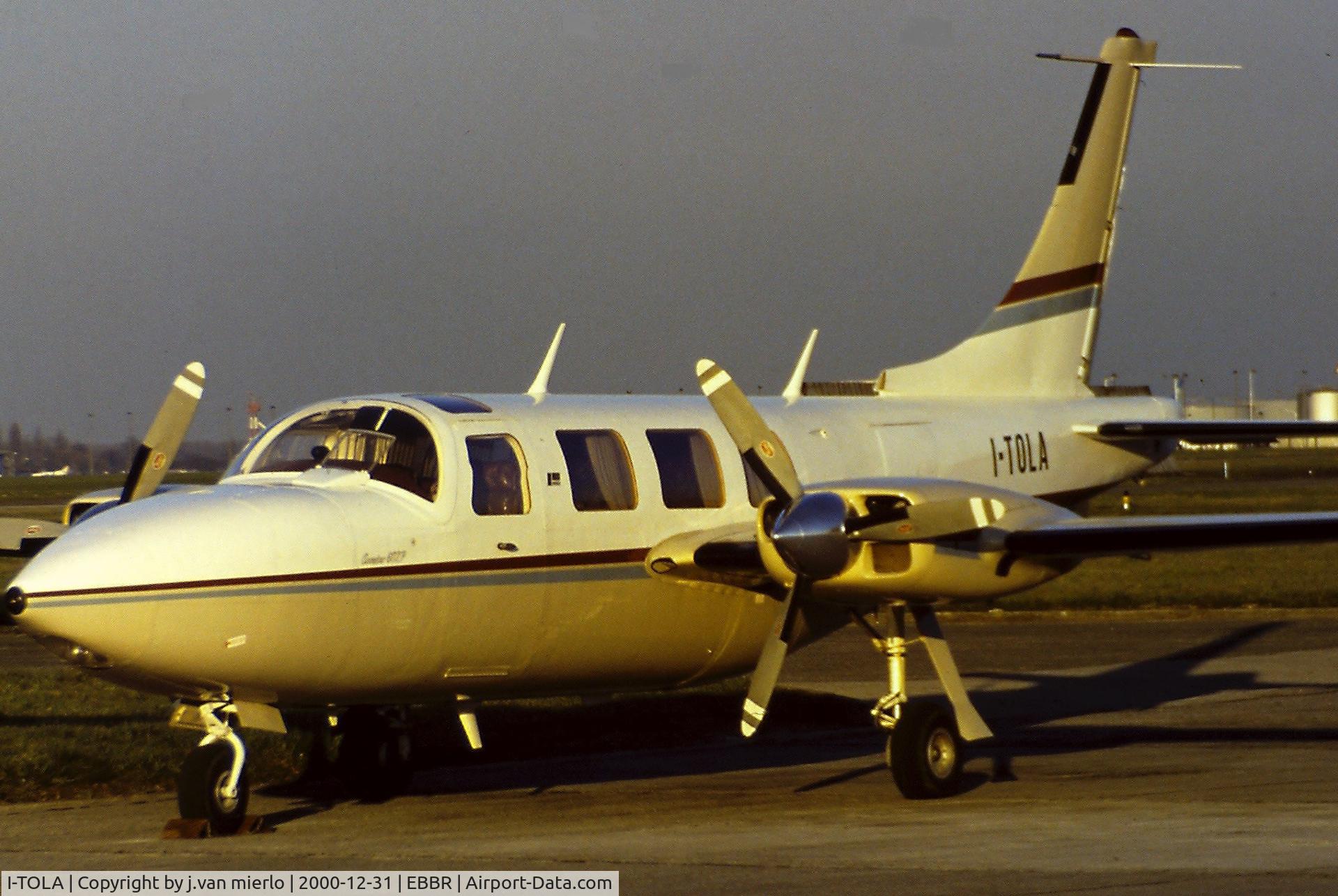 I-TOLA, 1983 Piper PA-60-602P Aerostar C/N 60-8365012, Brussels G.A.T.'80s